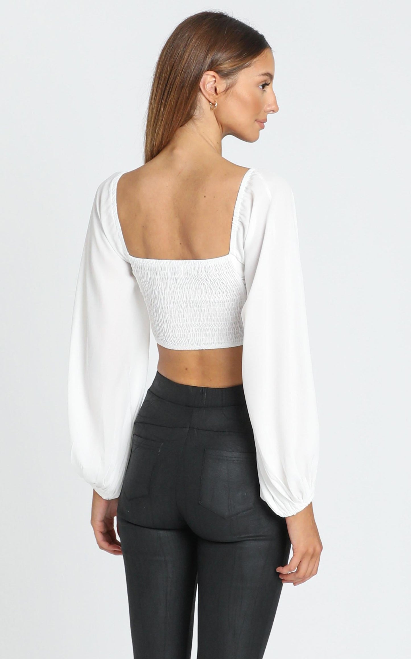 Fallon Top in White