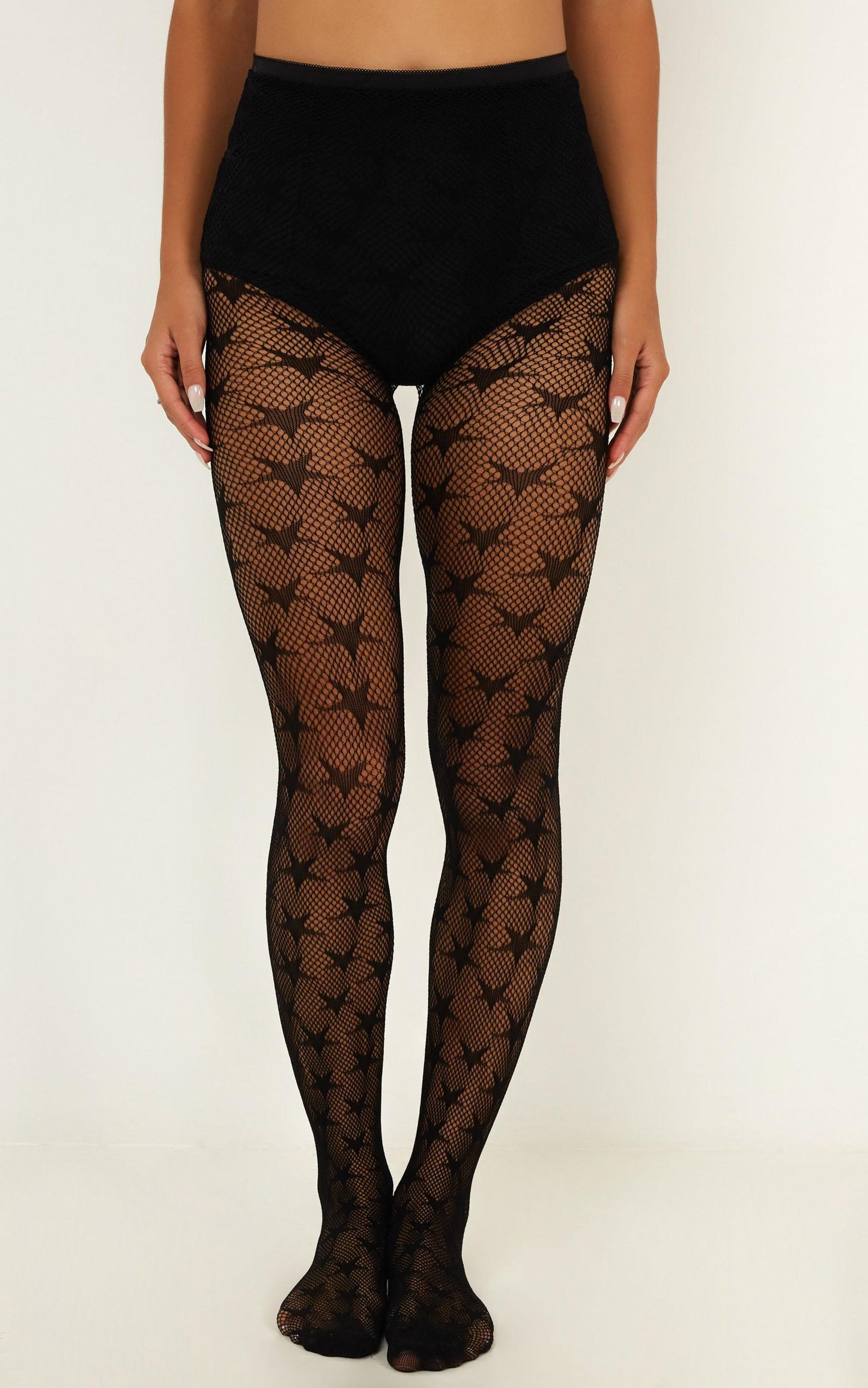 Far Fetched Stockings In Black