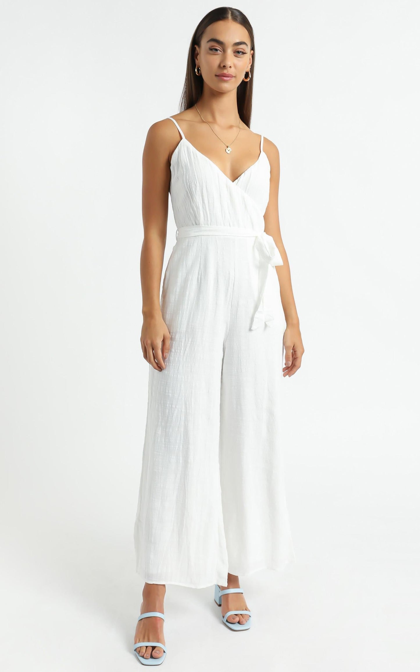 Farah Jumpsuit in White