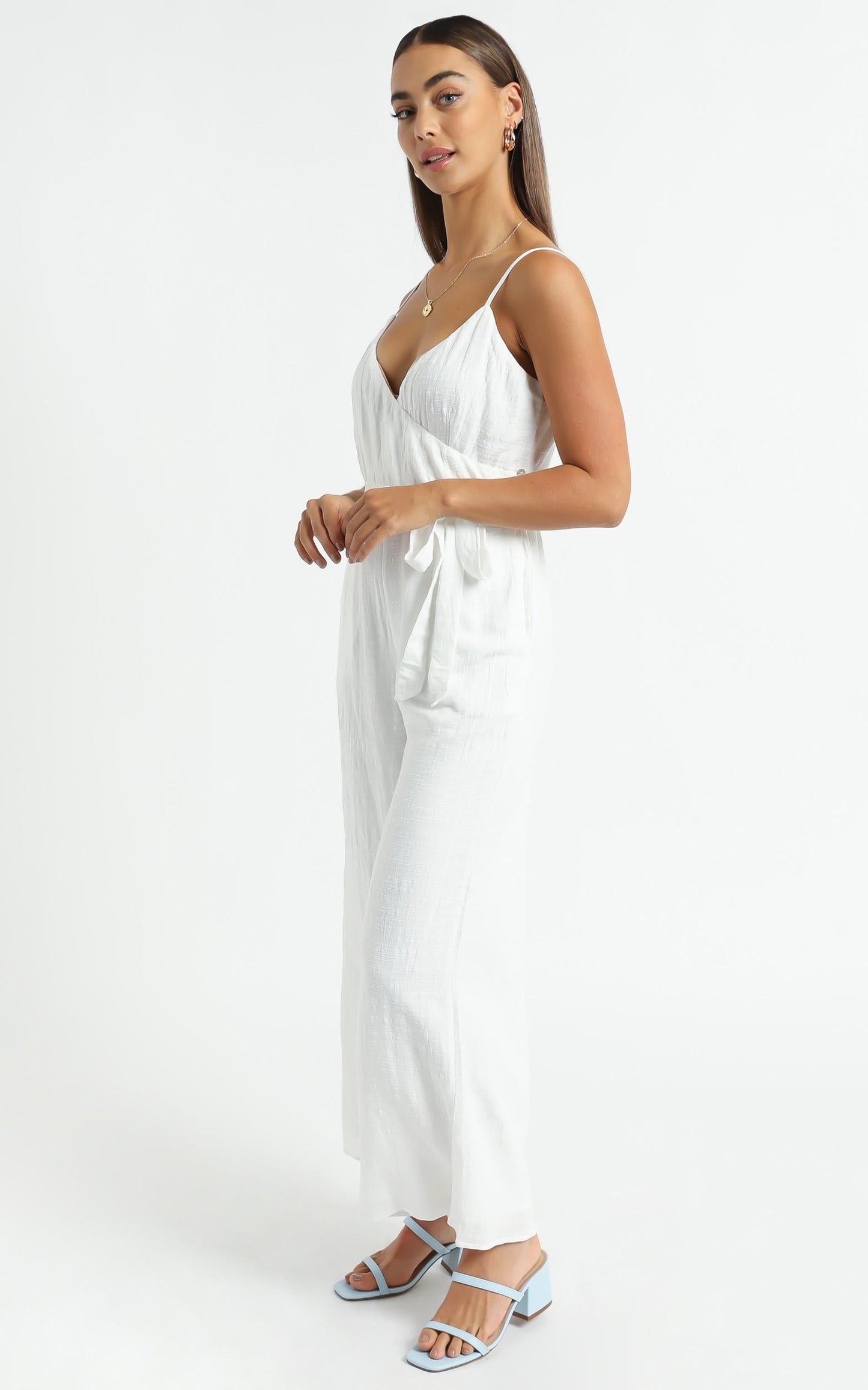 Farah Jumpsuit in White