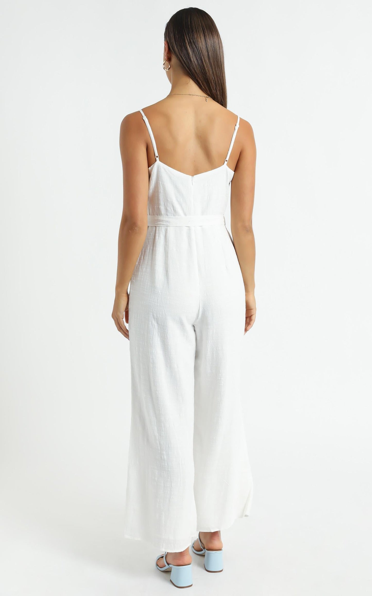 Farah Jumpsuit in White