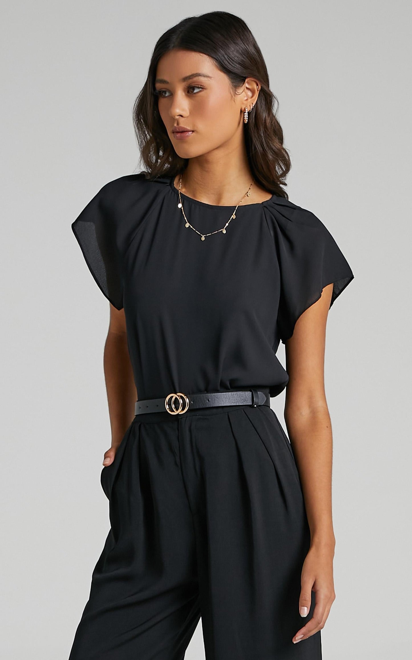 Faster Than You Top in Black
