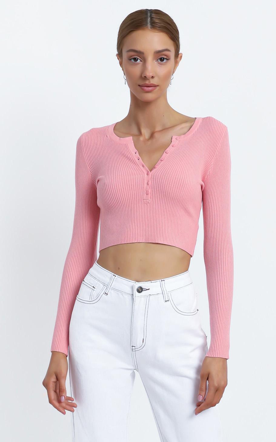 Faylinn Top in Pink