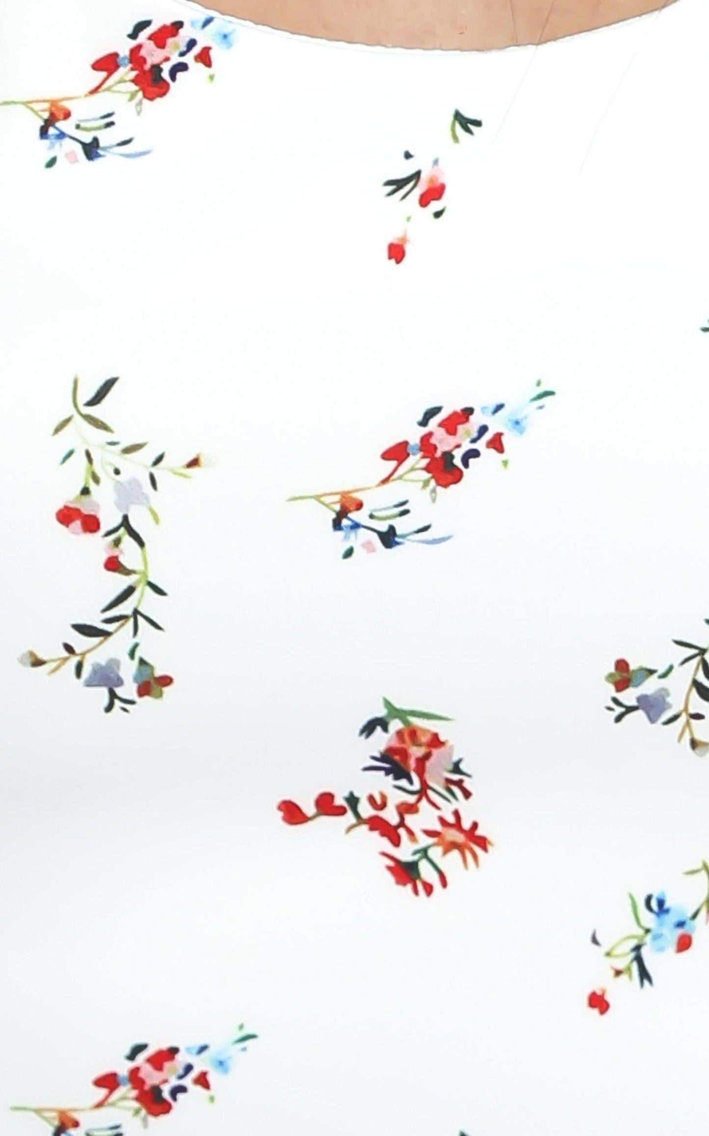 Felix Dress in White Floral