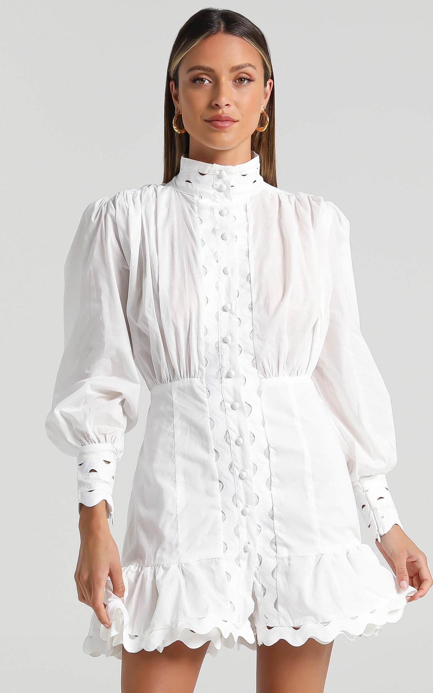 Ferguson Dress in White