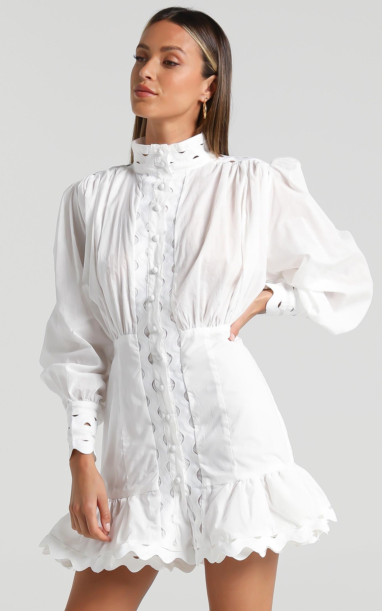 Ferguson Dress in White