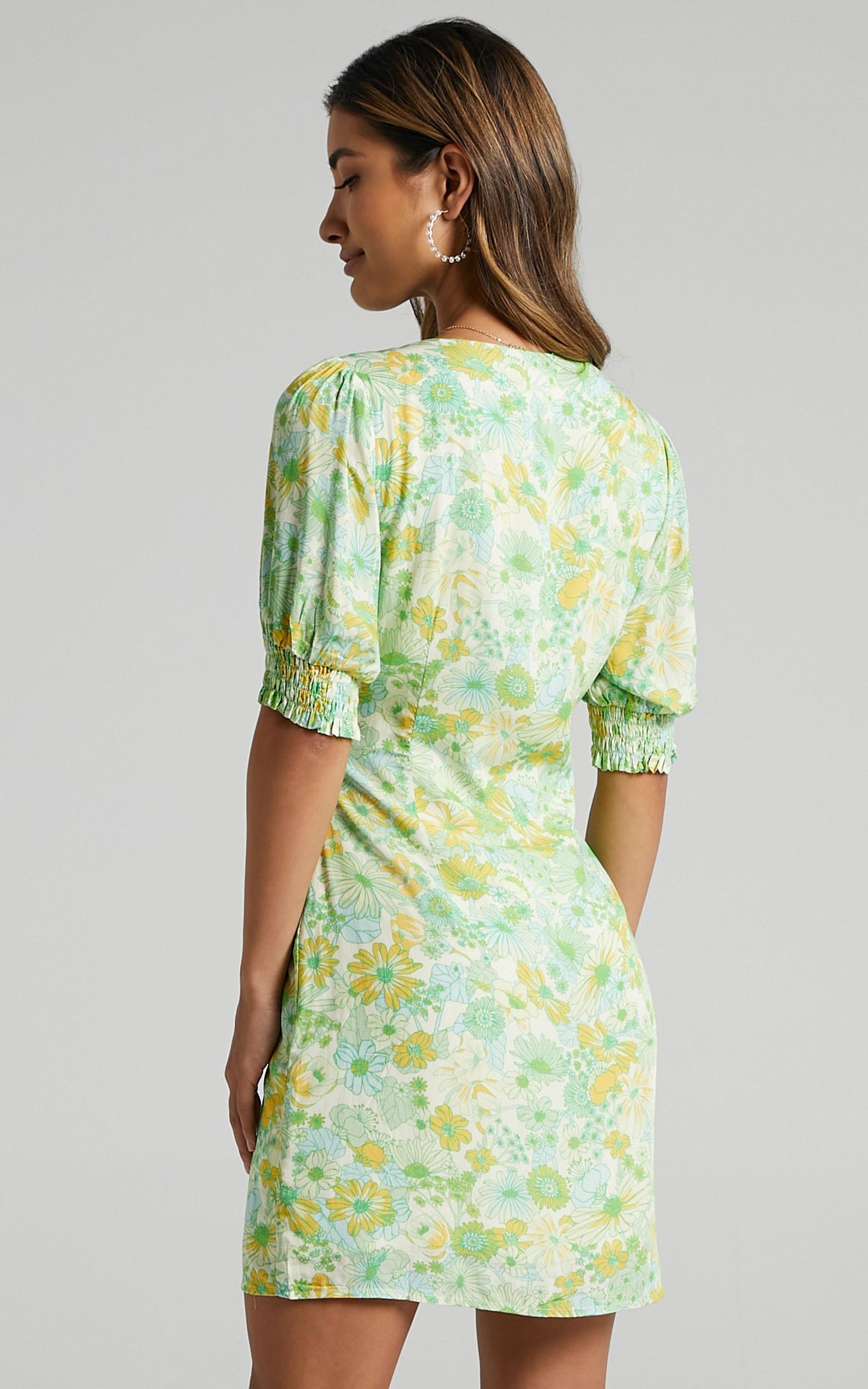 Feronia Dress in Fresh Floral