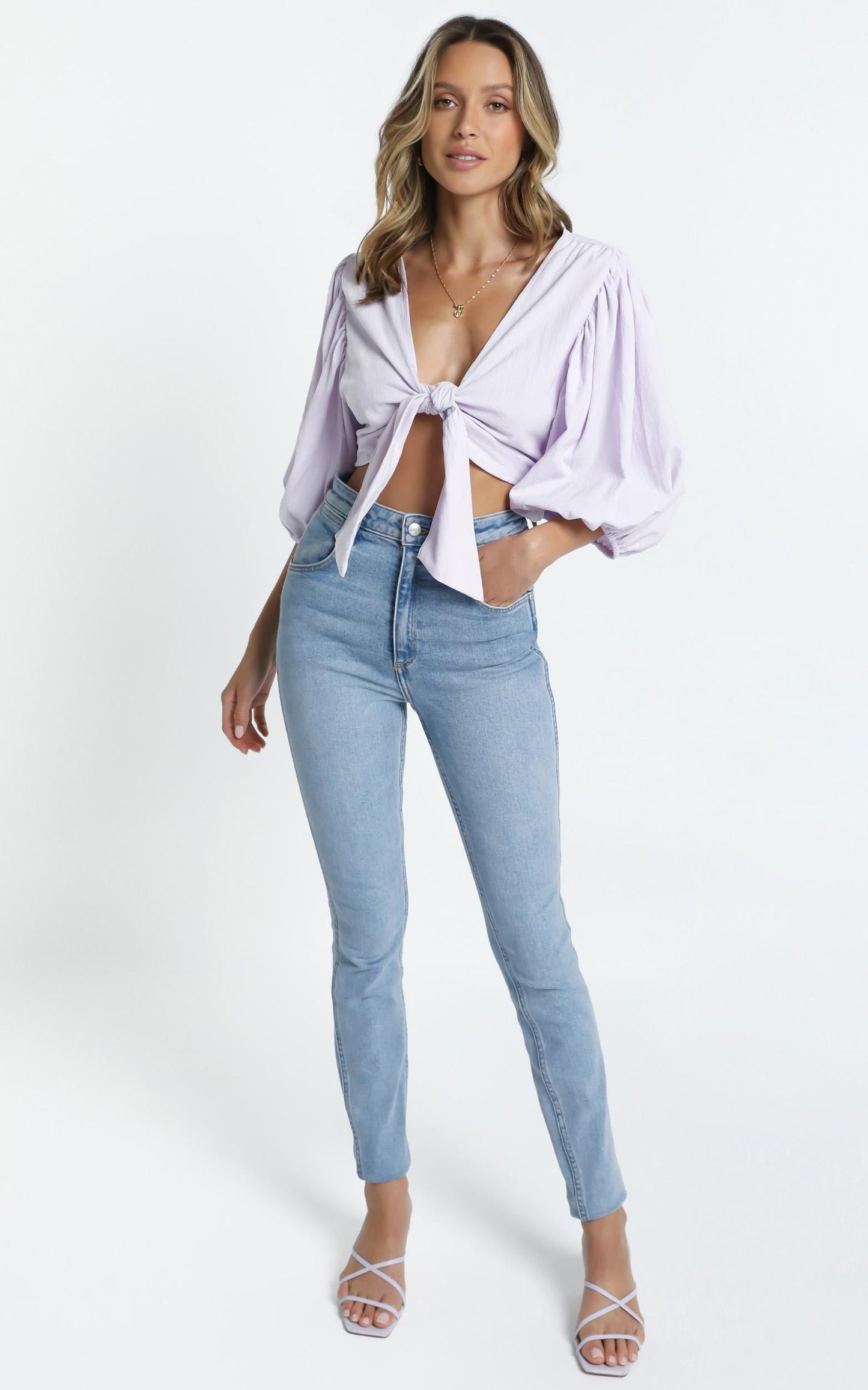 Fia Top in Lilac