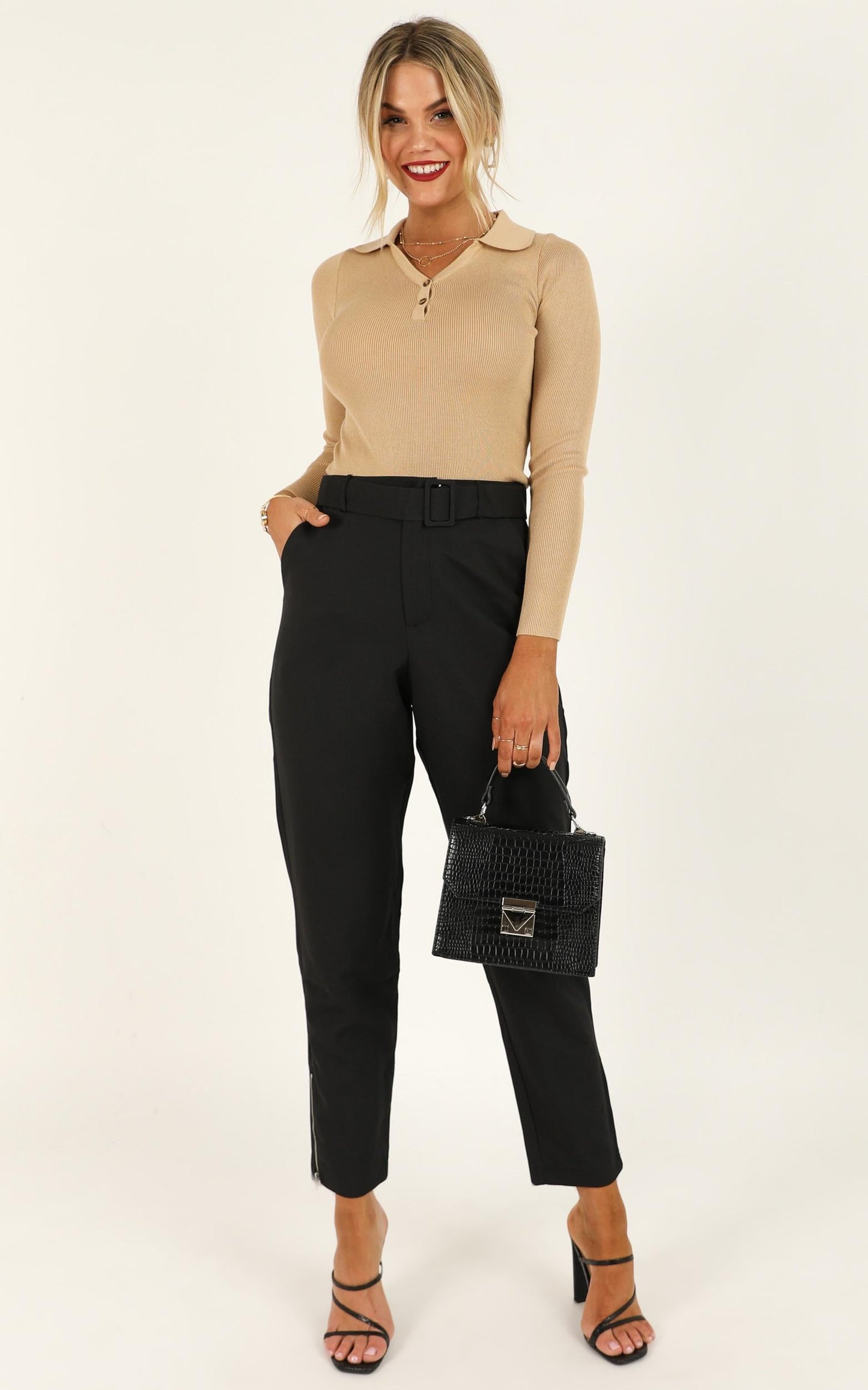 Field Trip Pants In Black