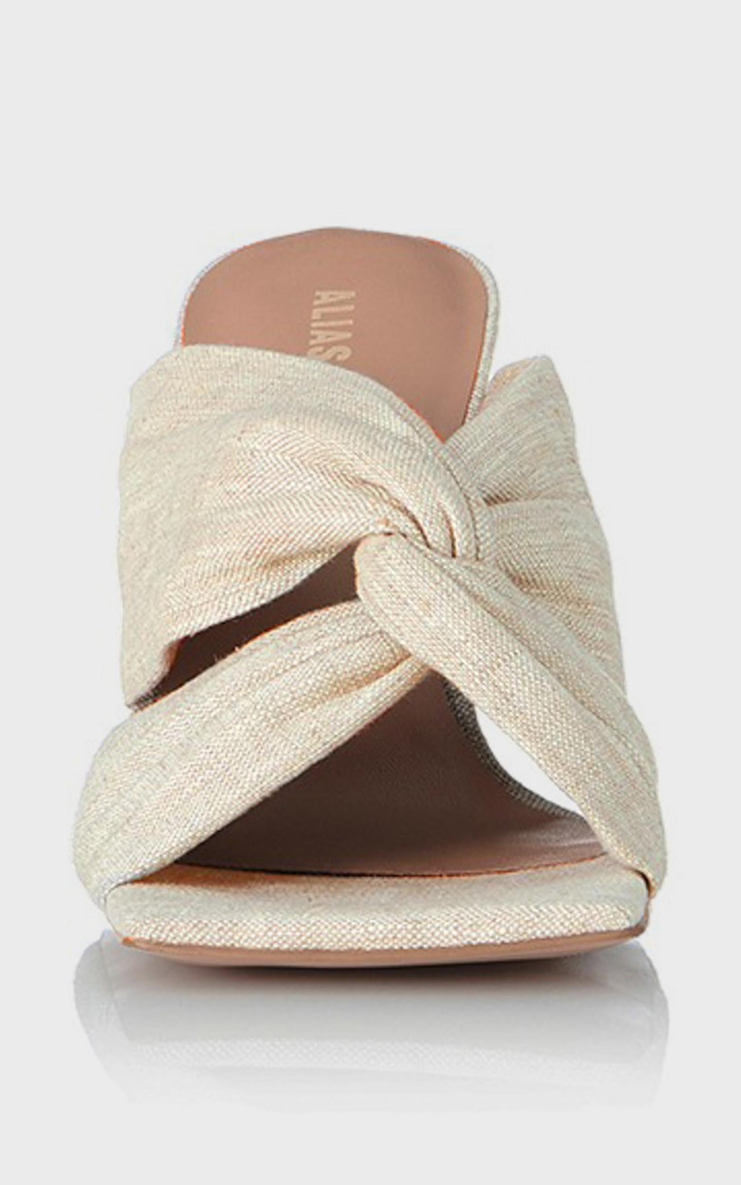 Alias Mae - Flo Heel in Natural Linen