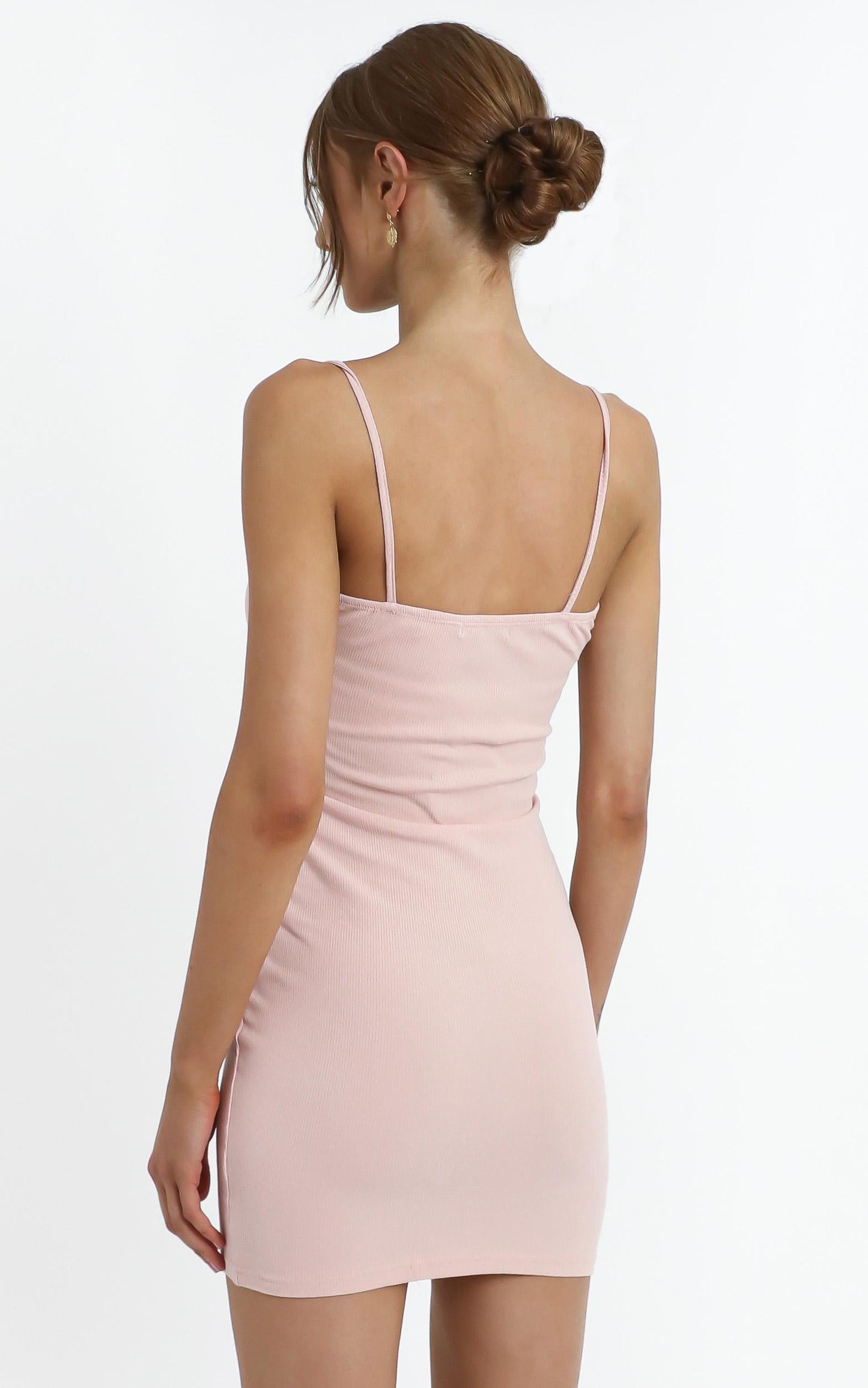Flora Dress in Blush