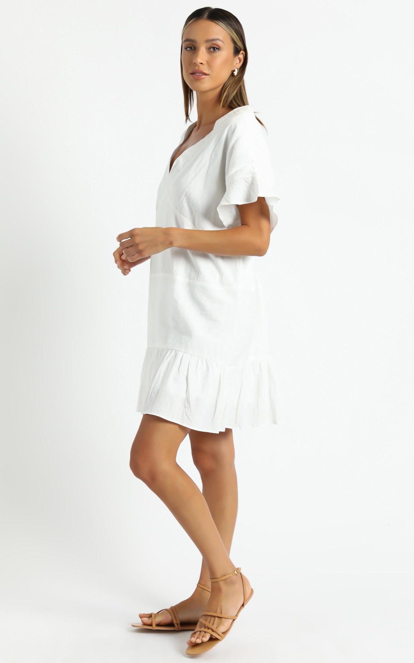 Florida Dress in White