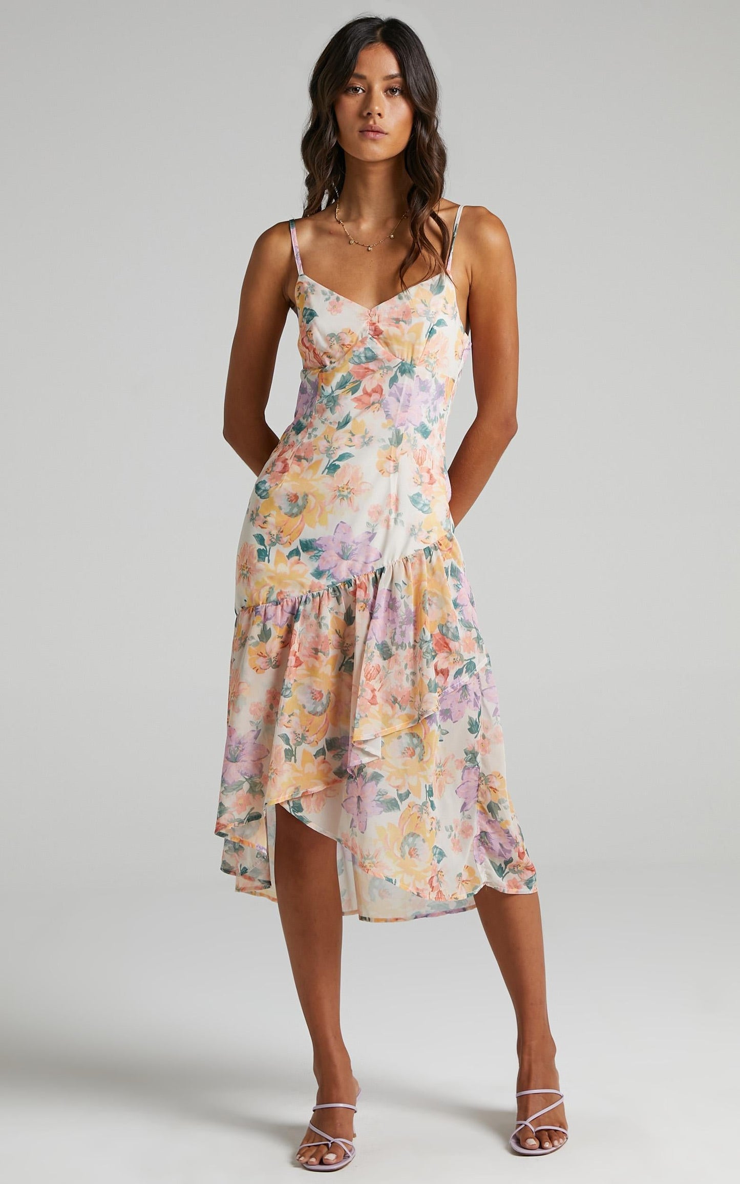 Shoshanah Dress in Flower Crown