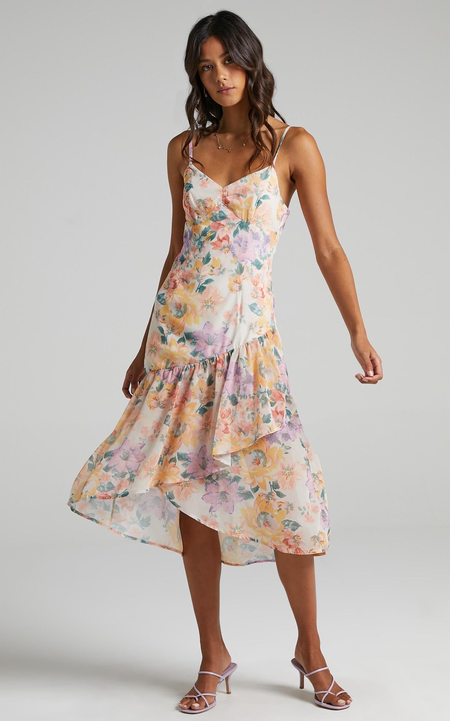 Shoshanah Dress in Flower Crown