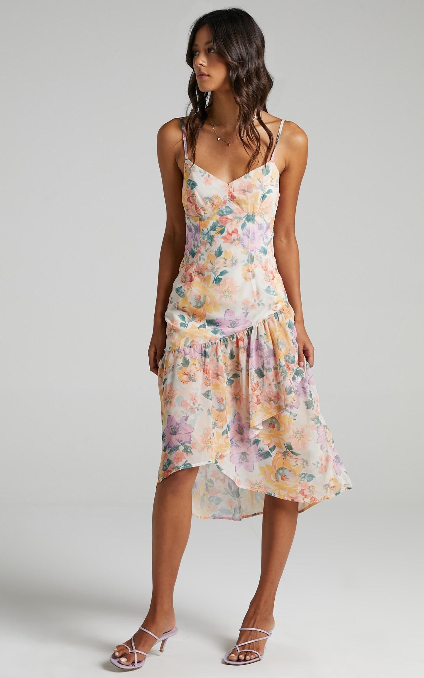 Shoshanah Dress in Flower Crown