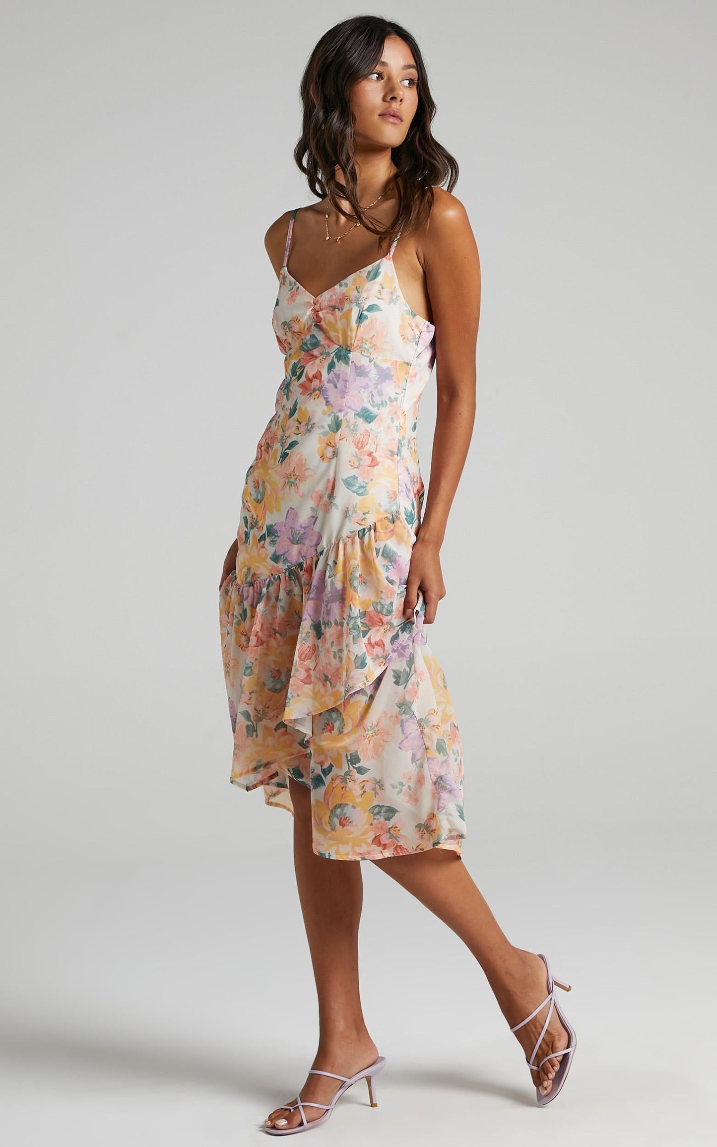 Shoshanah Dress in Flower Crown