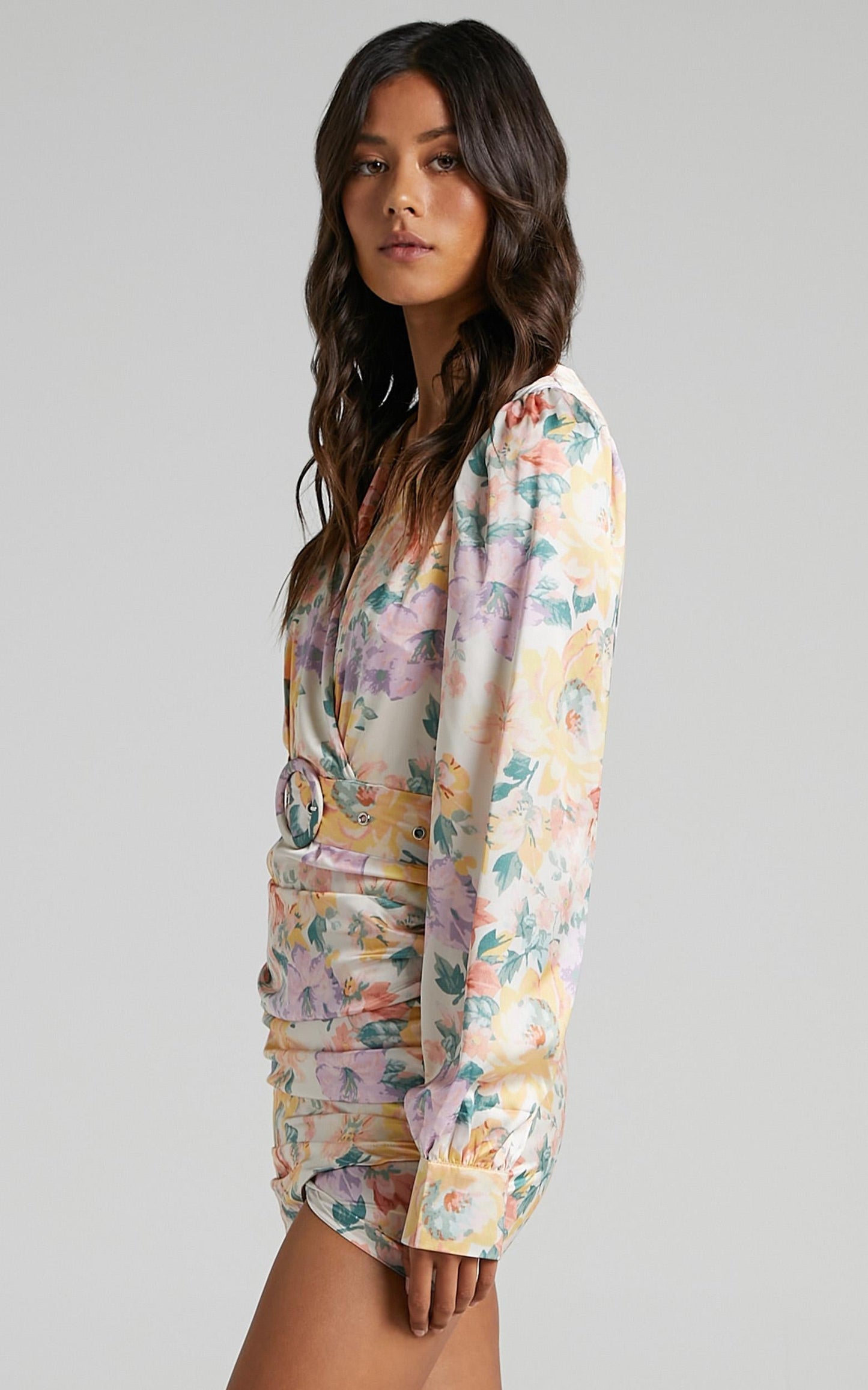 Neema Dress in Flower Crown
