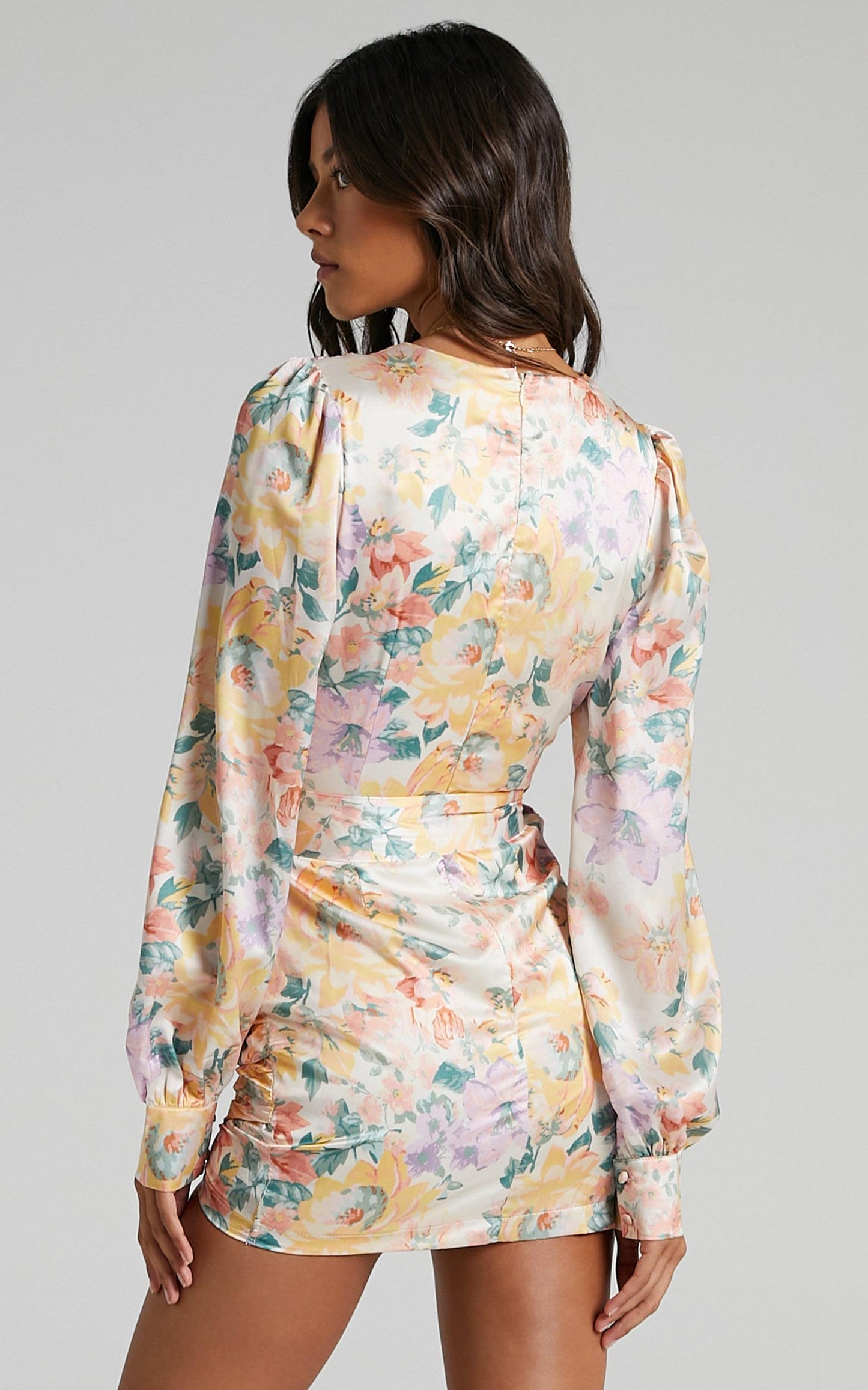 Neema Dress in Flower Crown