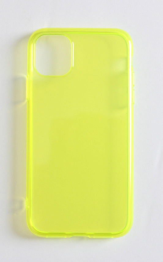 Fluro iPhone Case In Lime