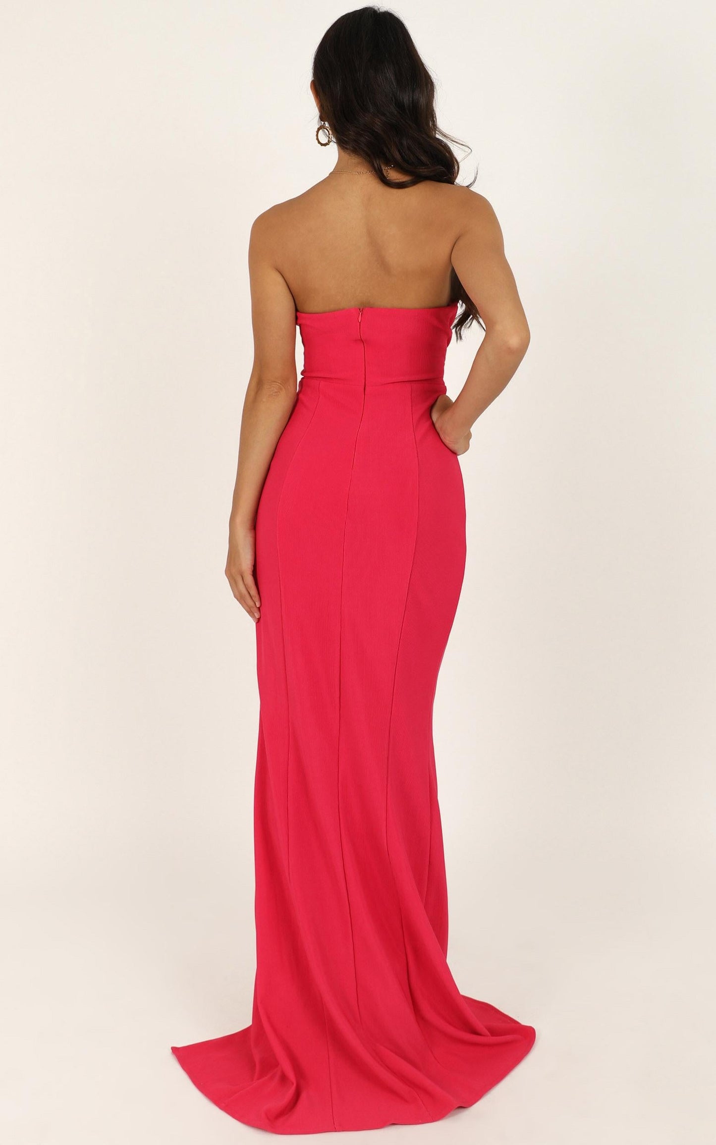 Forgiving You Maxi Dress In Berry