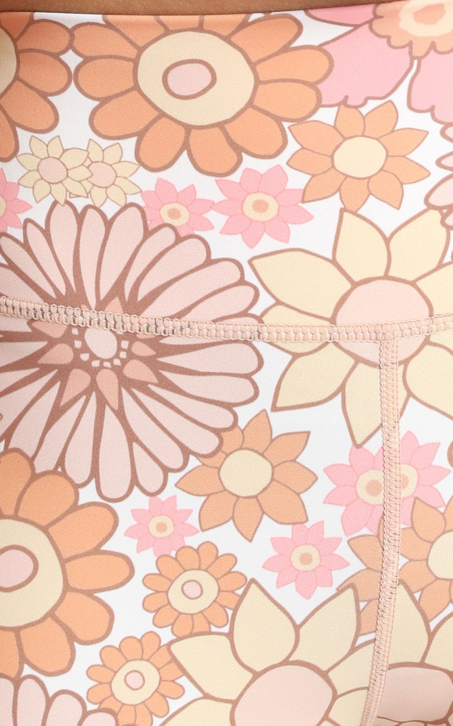Kavala Collective - Flower Power Biker Short