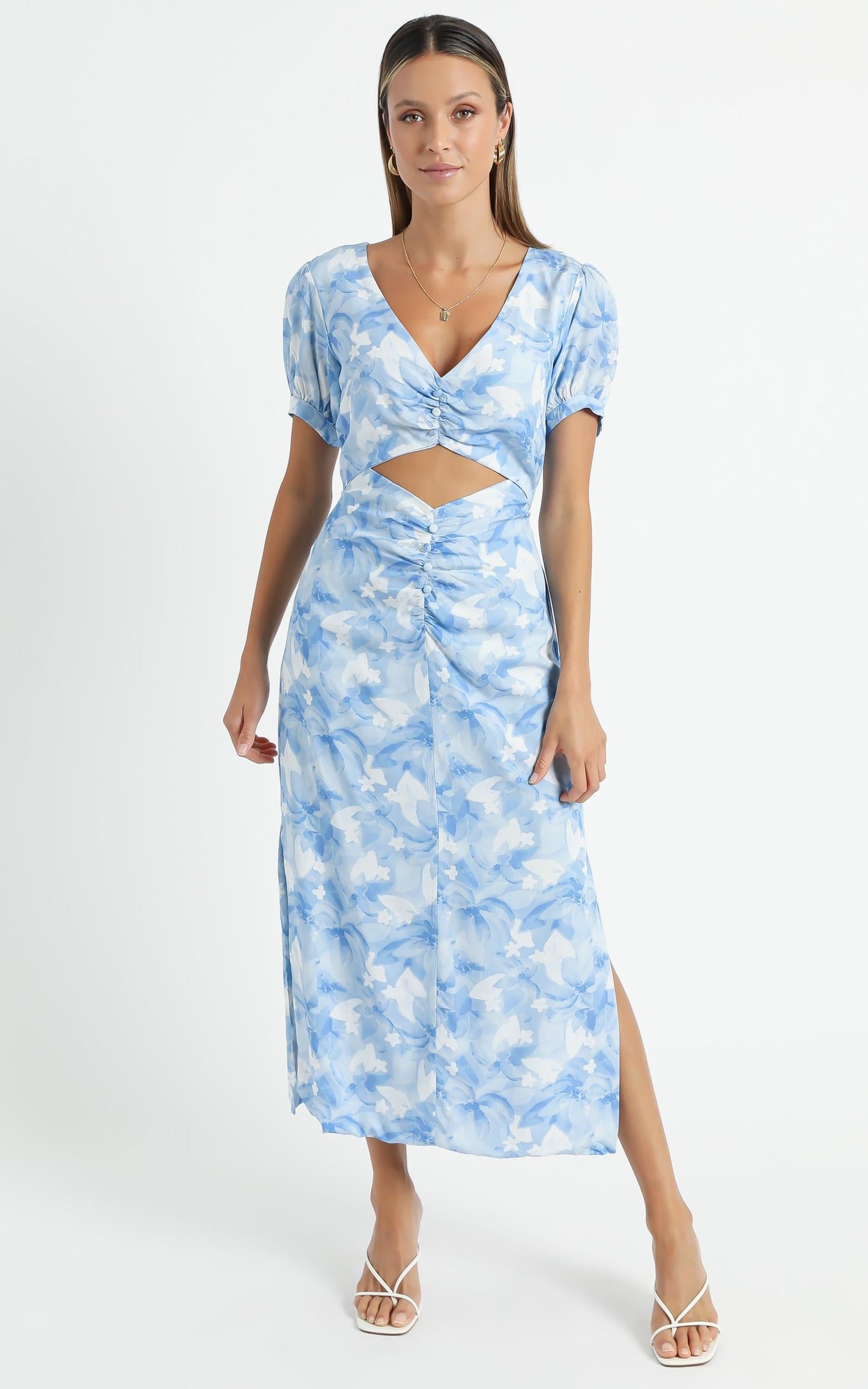 Fraser Dress in Cloudy Floral