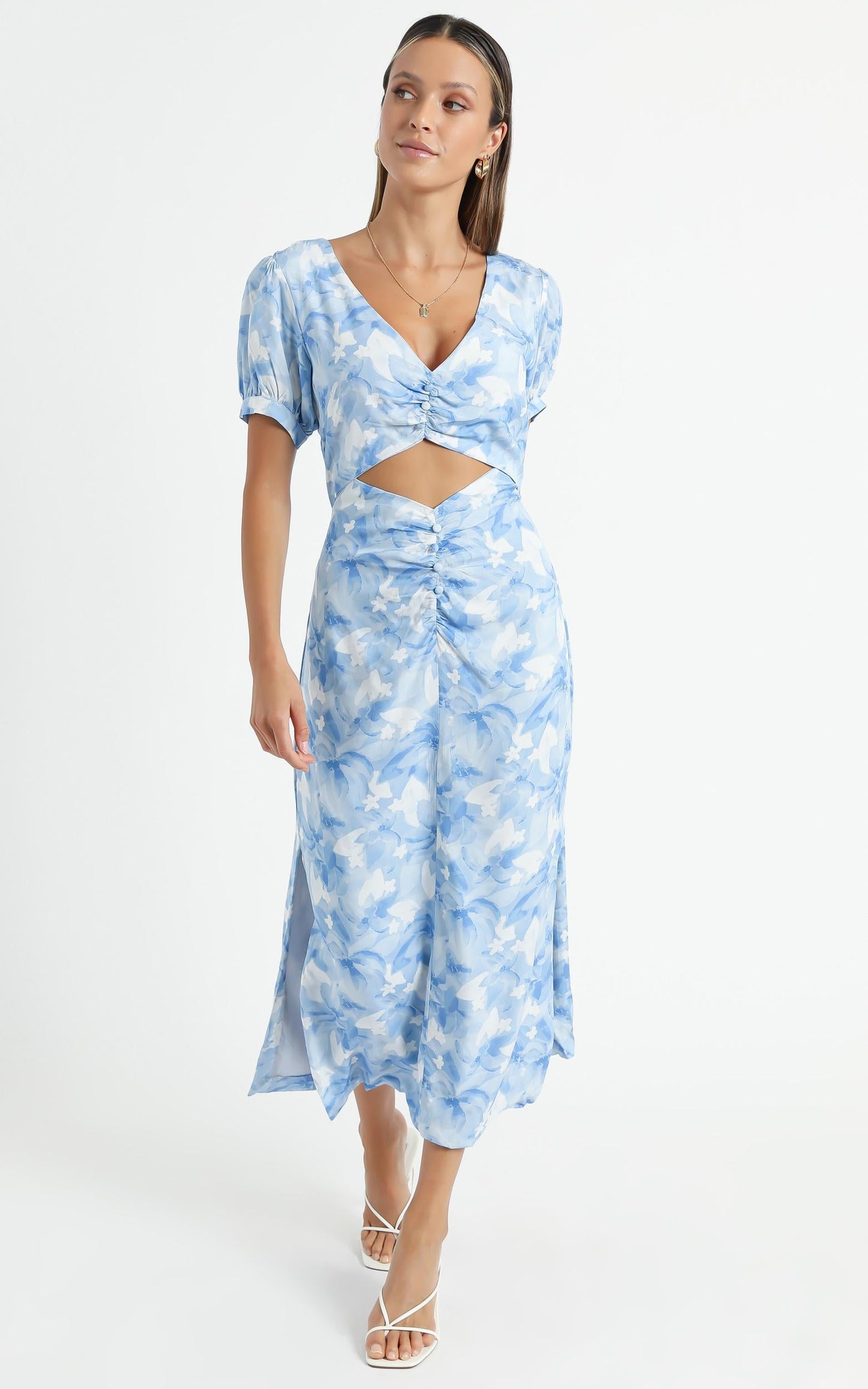 Fraser Dress in Cloudy Floral