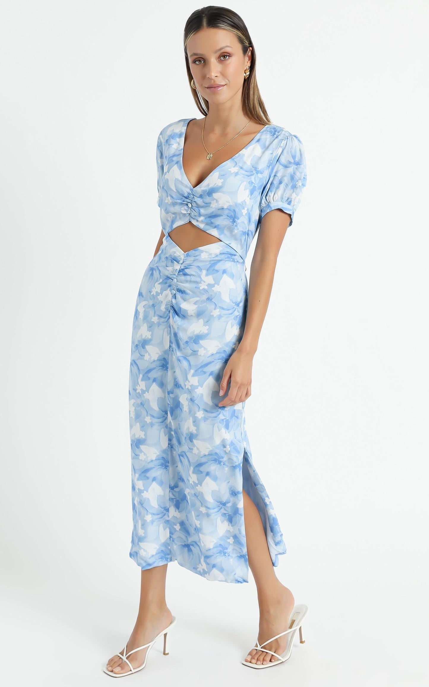 Fraser Dress in Cloudy Floral