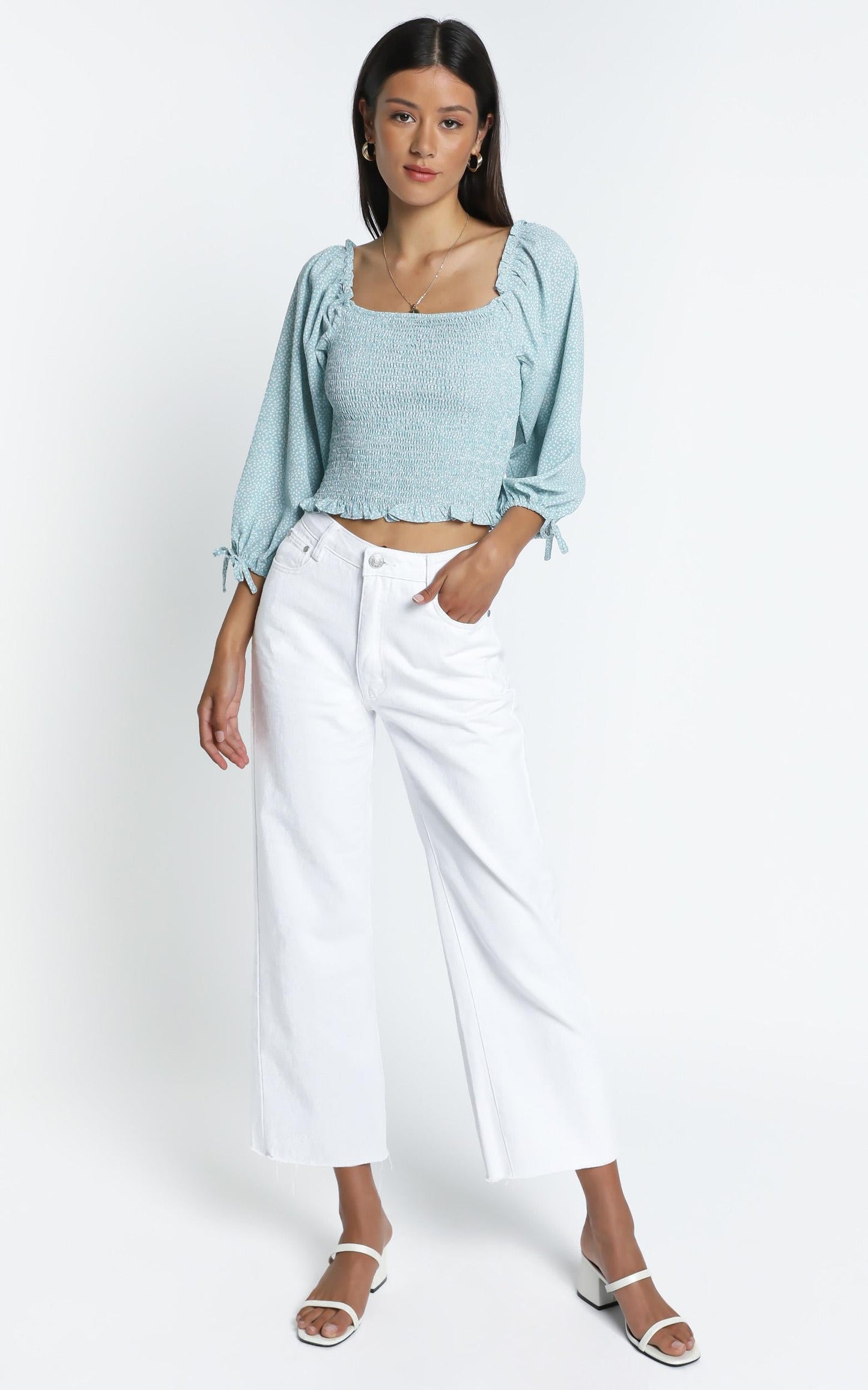 Freddie Top in Light Blue