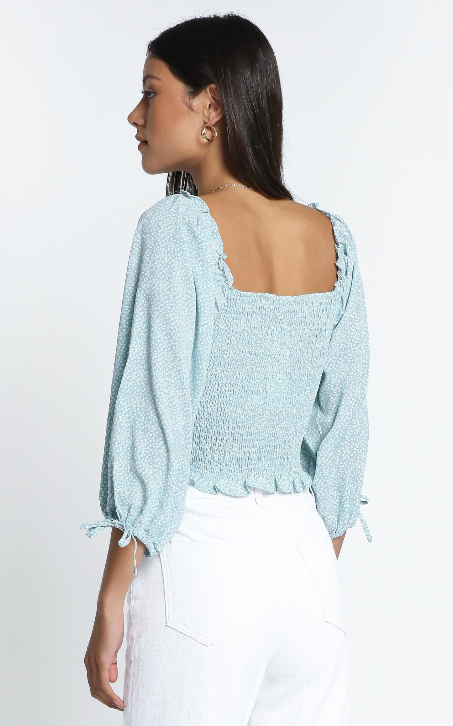 Freddie Top in Light Blue
