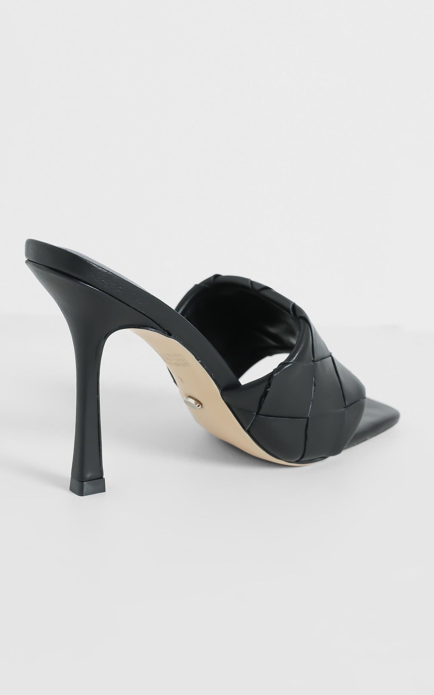 Tony Bianco - Frenzy Heels in Black Sheep Nappa