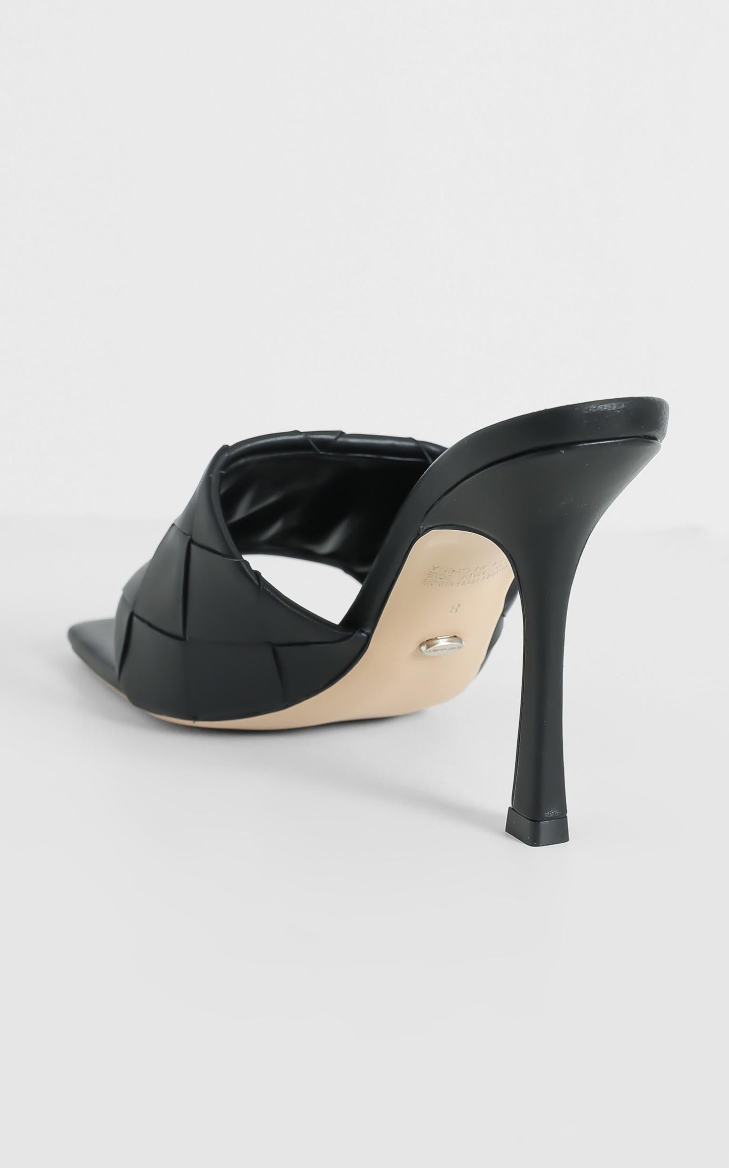 Tony Bianco - Frenzy Heels in Black Sheep Nappa