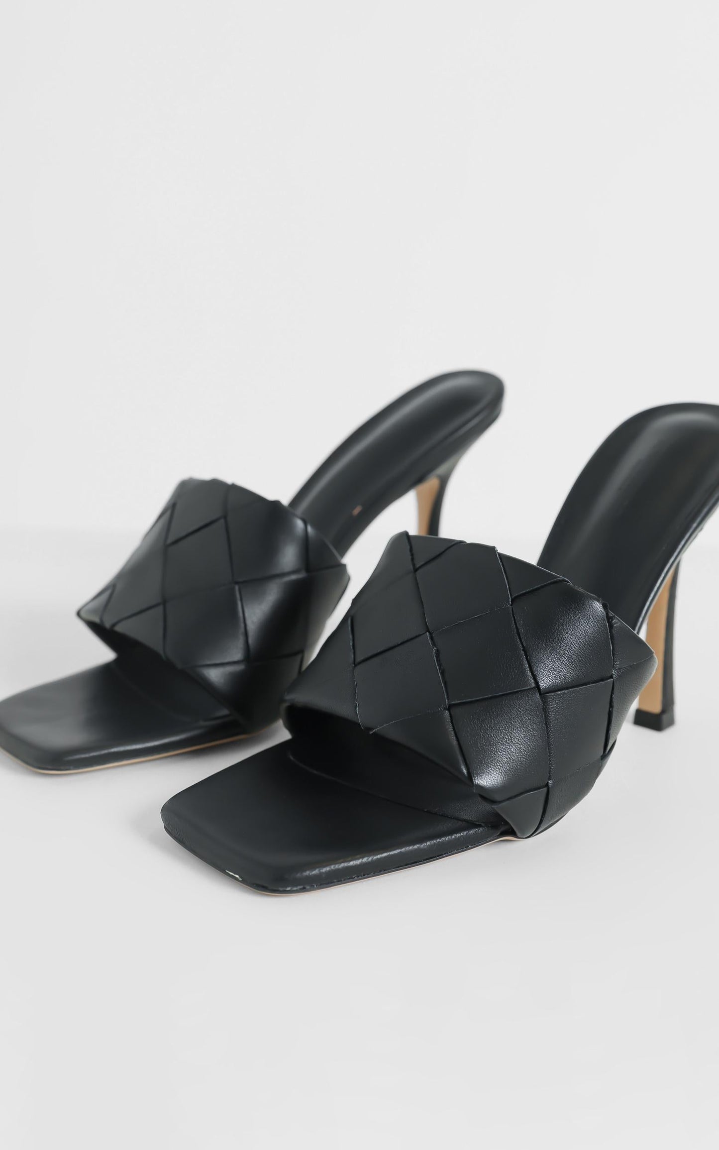 Tony Bianco - Frenzy Heels in Black Sheep Nappa