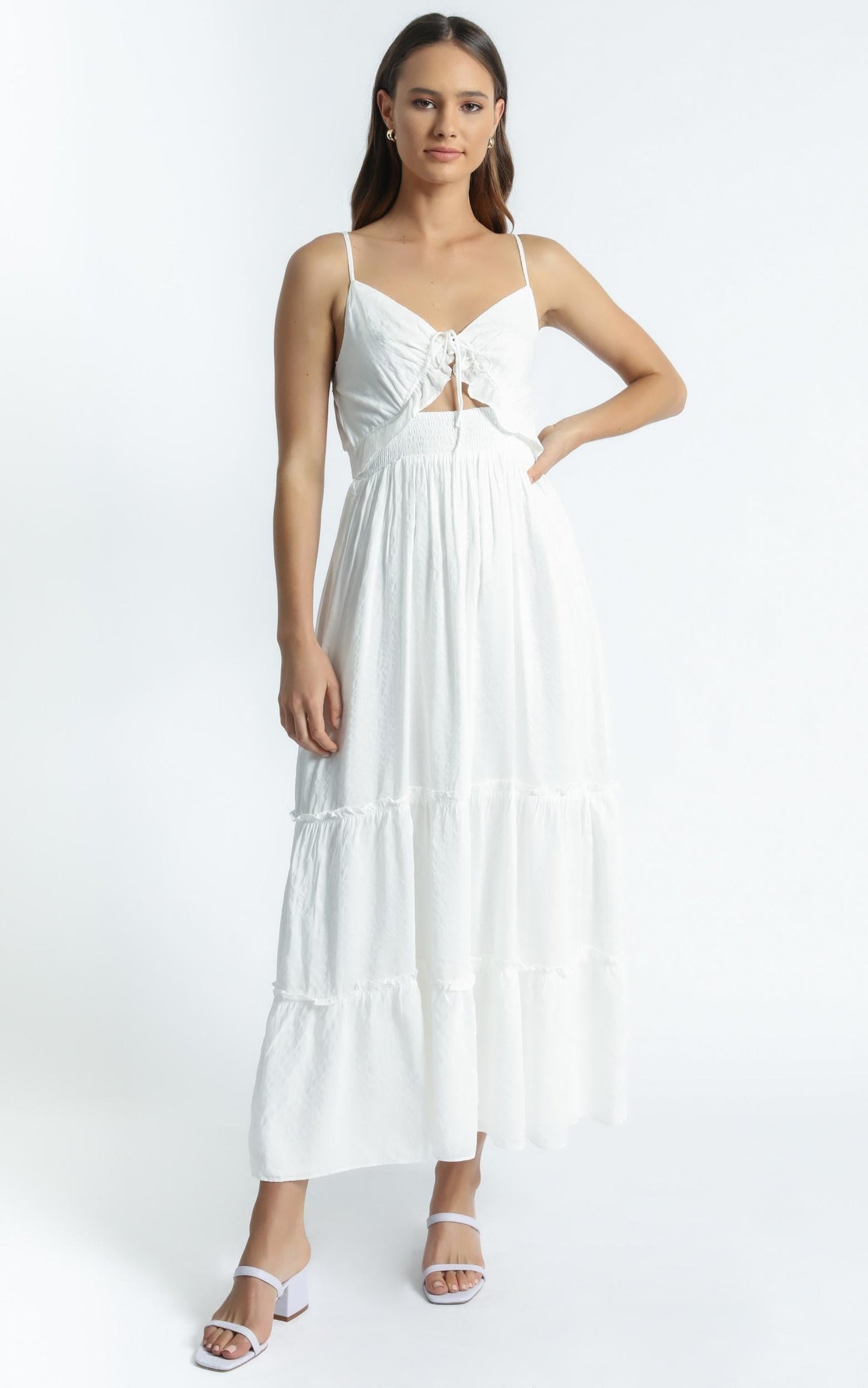 Frida Dress in White