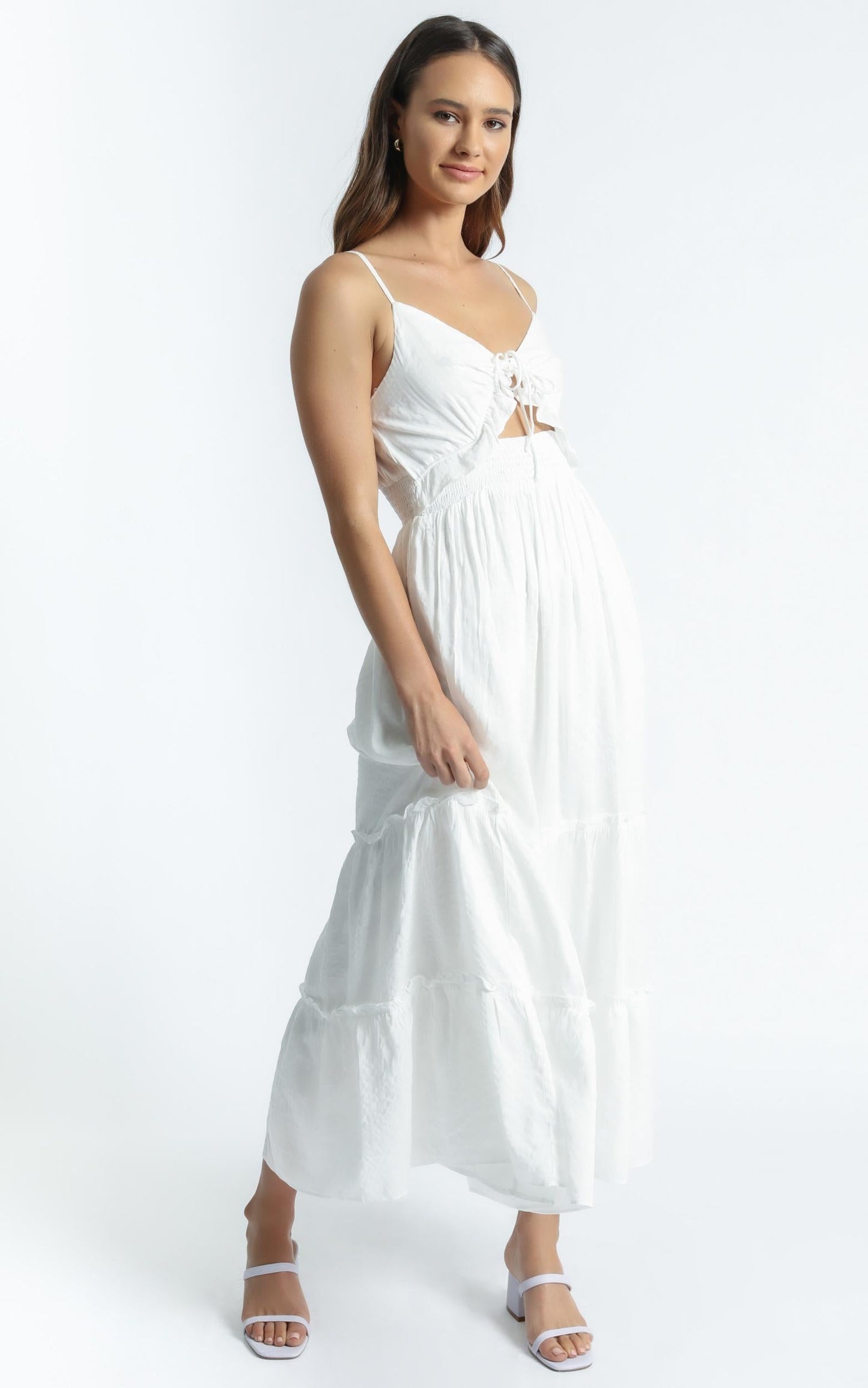 Frida Dress in White