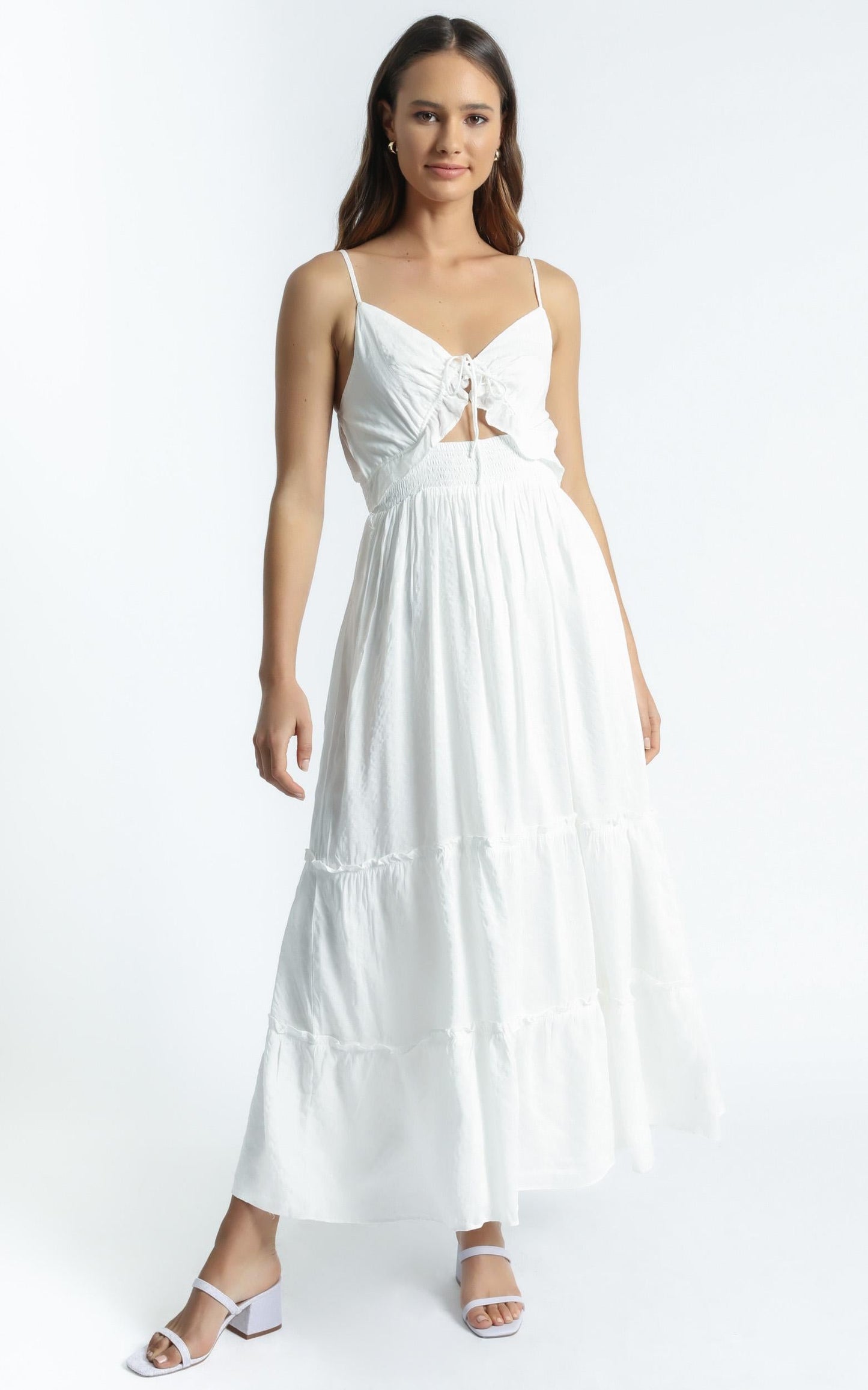 Frida Dress in White