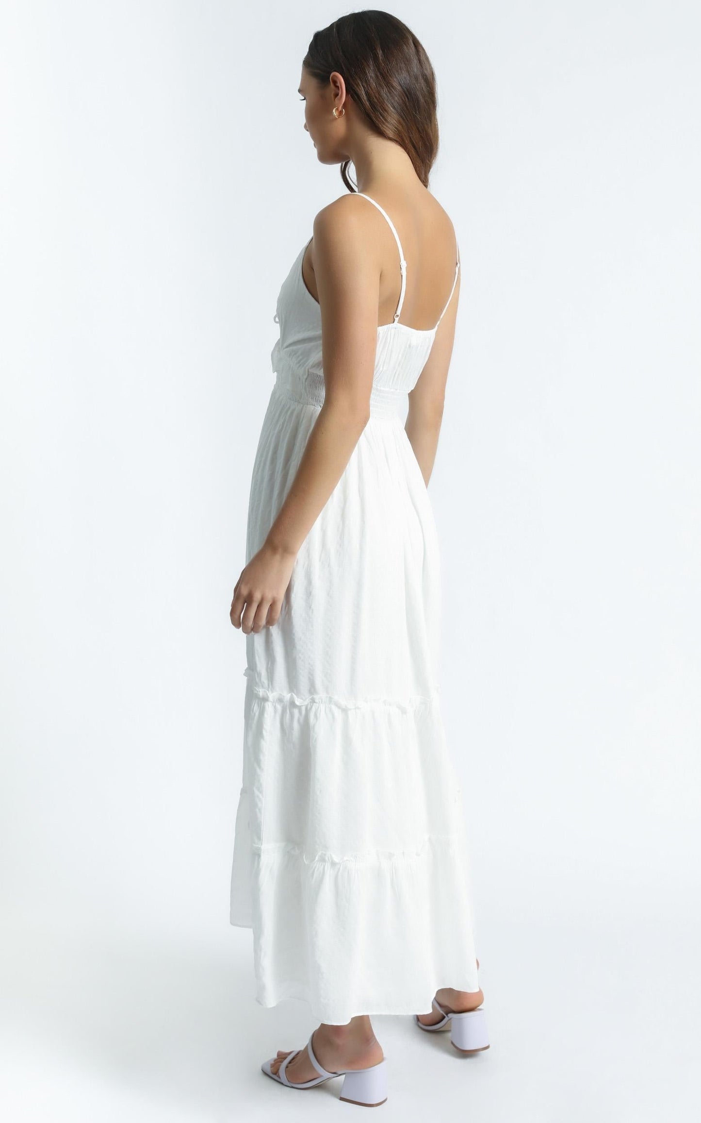 Frida Dress in White