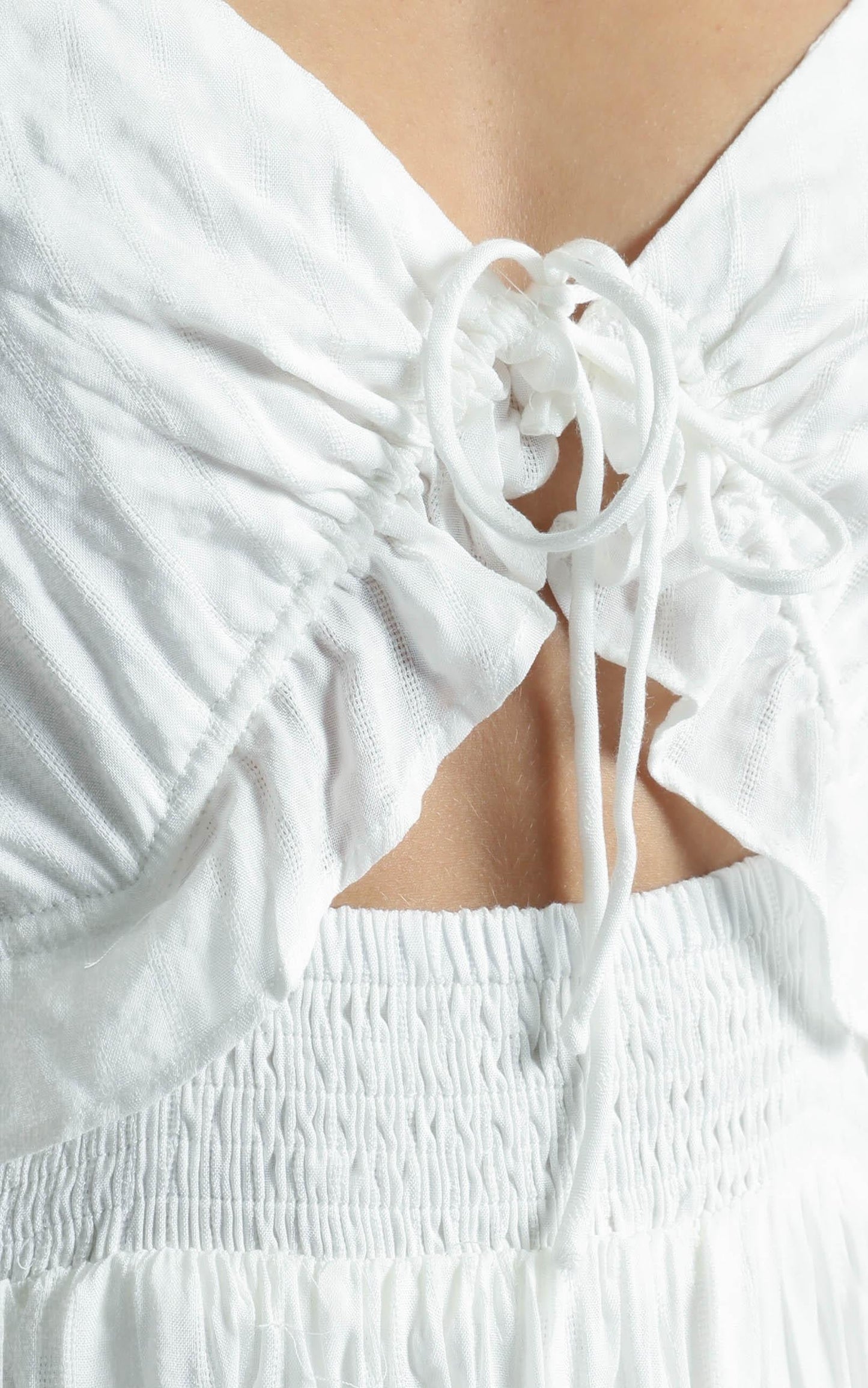 Frida Dress in White