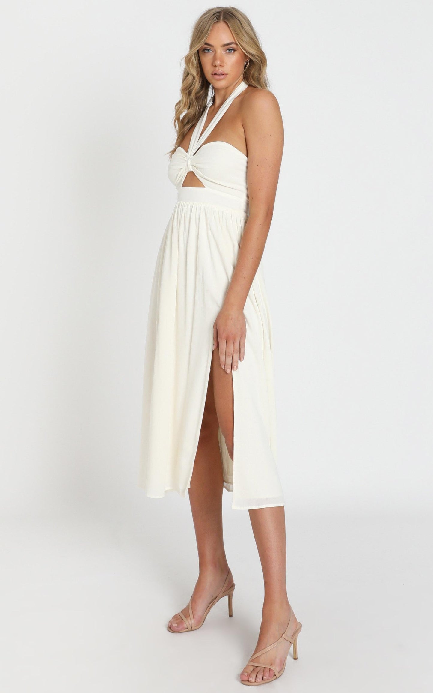 French Riviera Dress In Natural