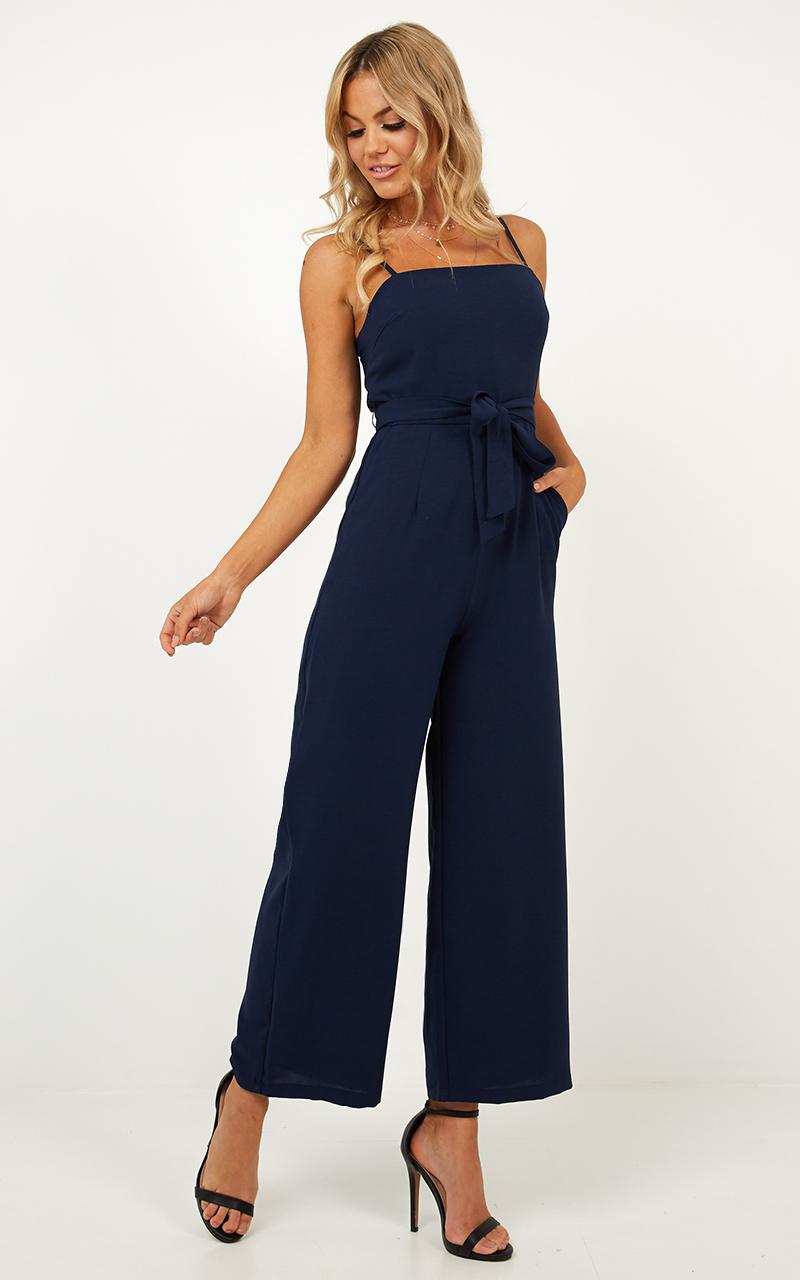 Full Throttle Jumpsuit In Navy