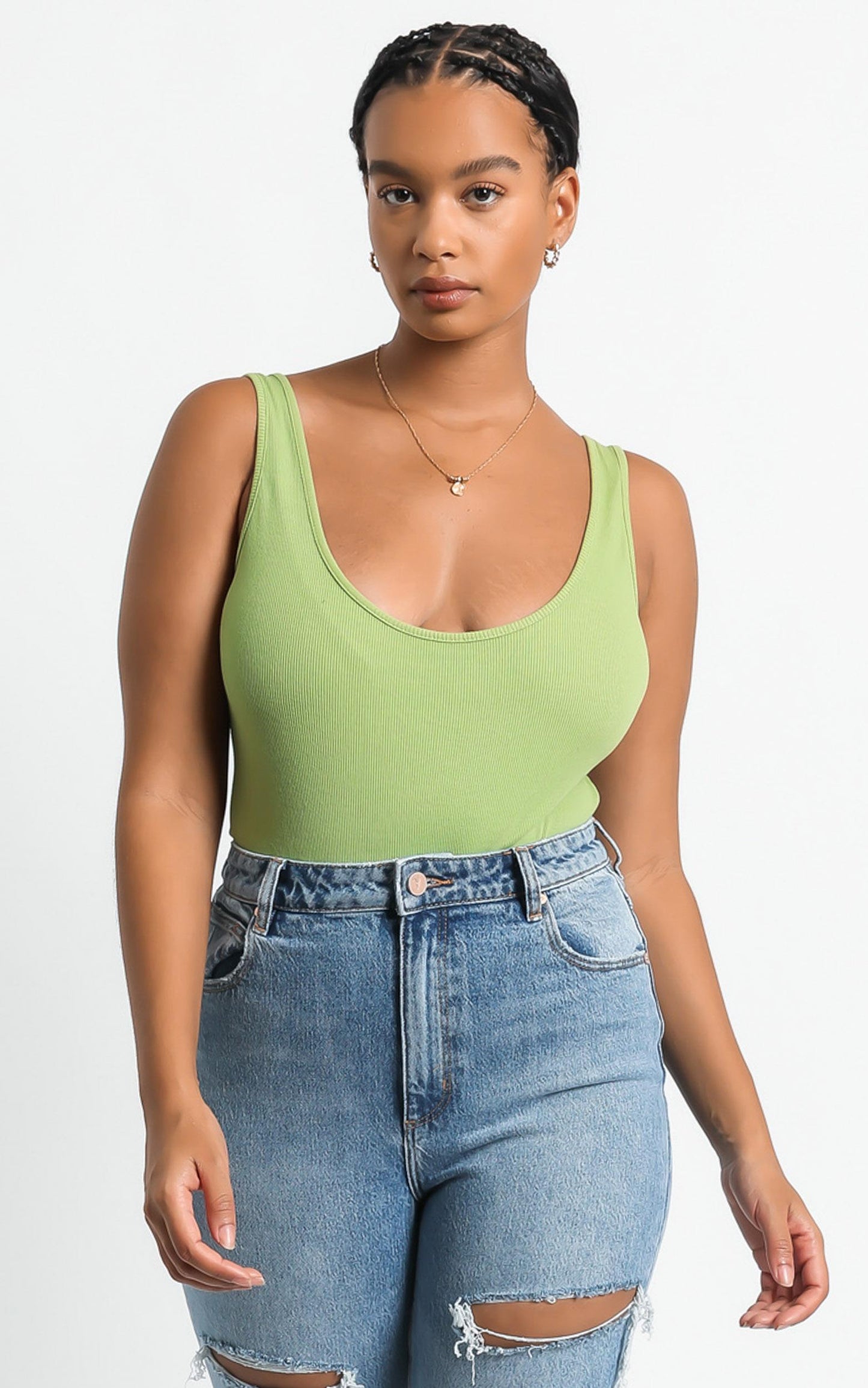 Emilie Bodysuit in Green