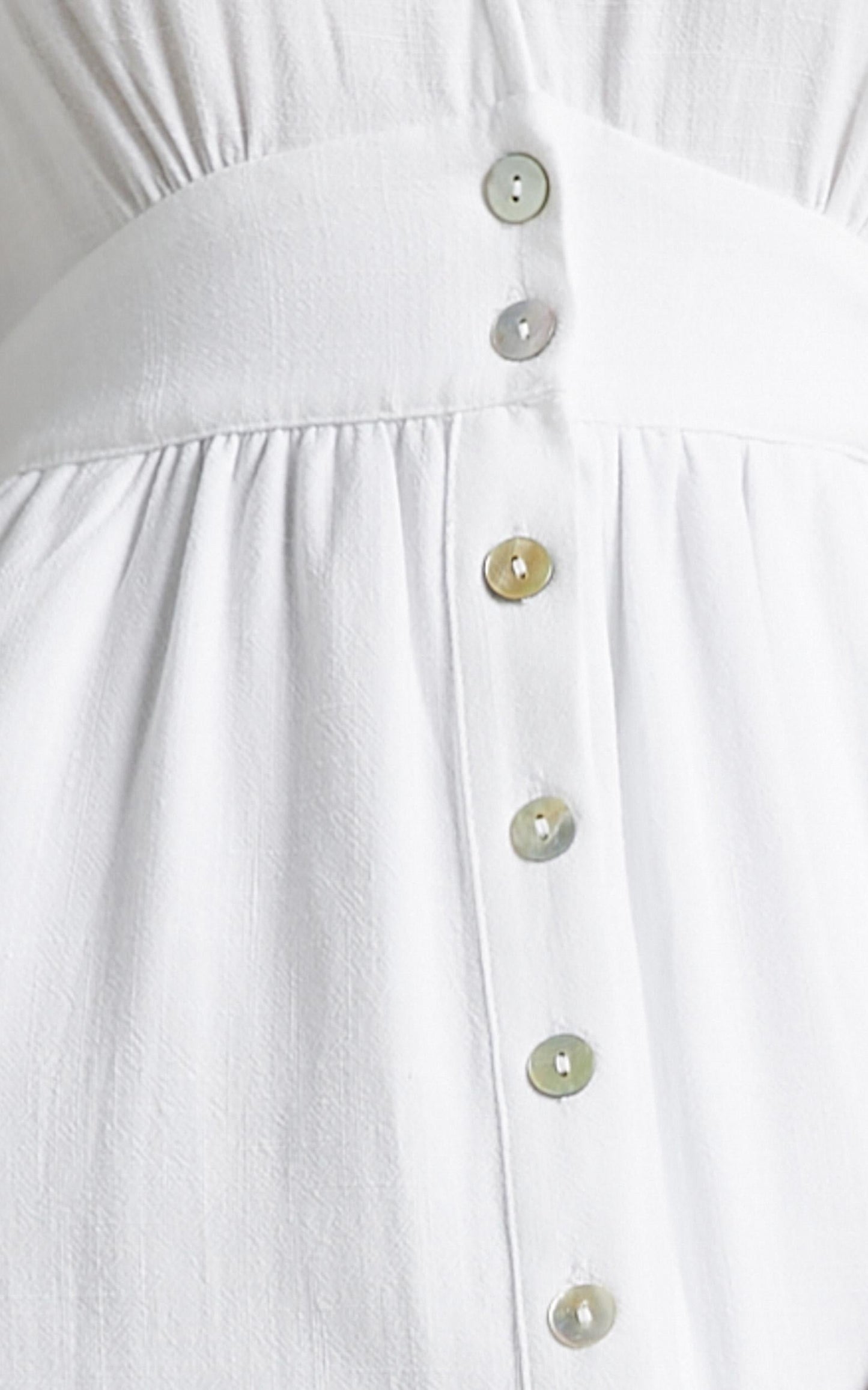 Gabbi Dress in White