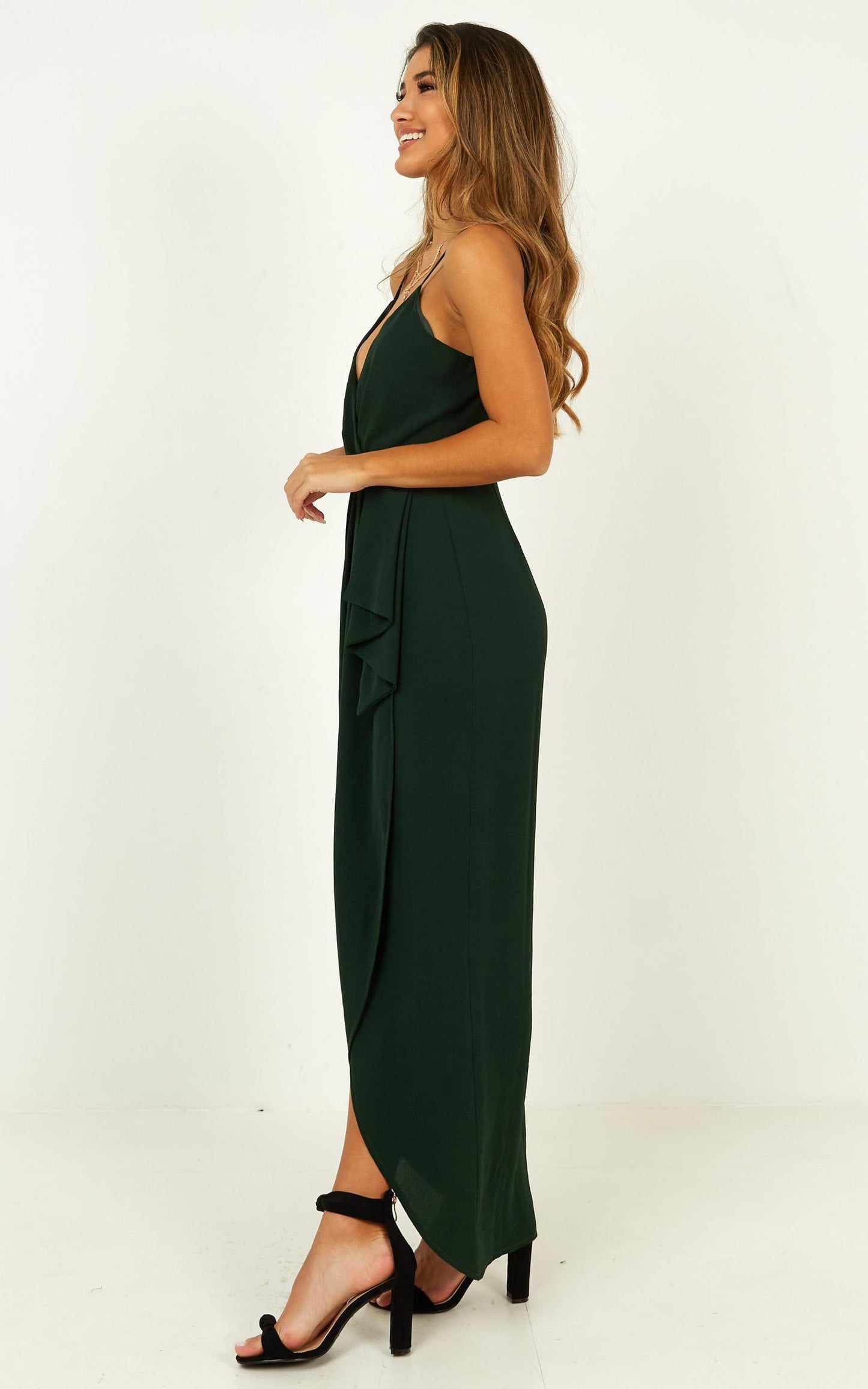 Gave Me You Dress in Emerald