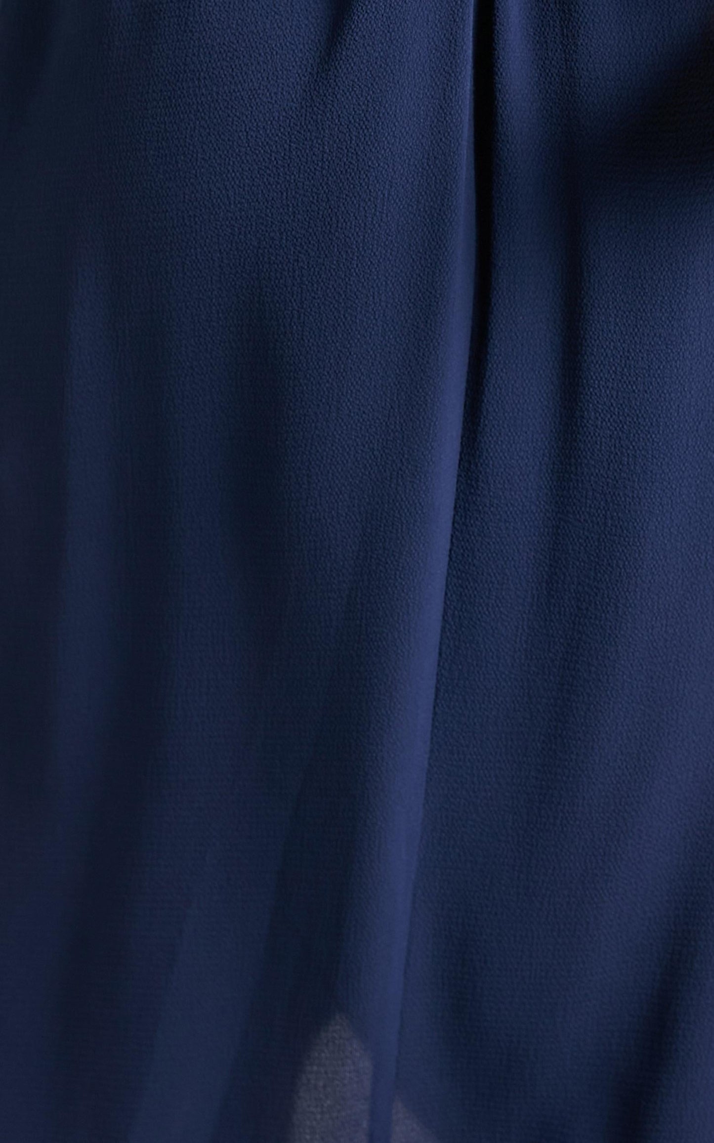 Gave Me You Midi Dress - Wrap Tulip Hem Dress in Navy