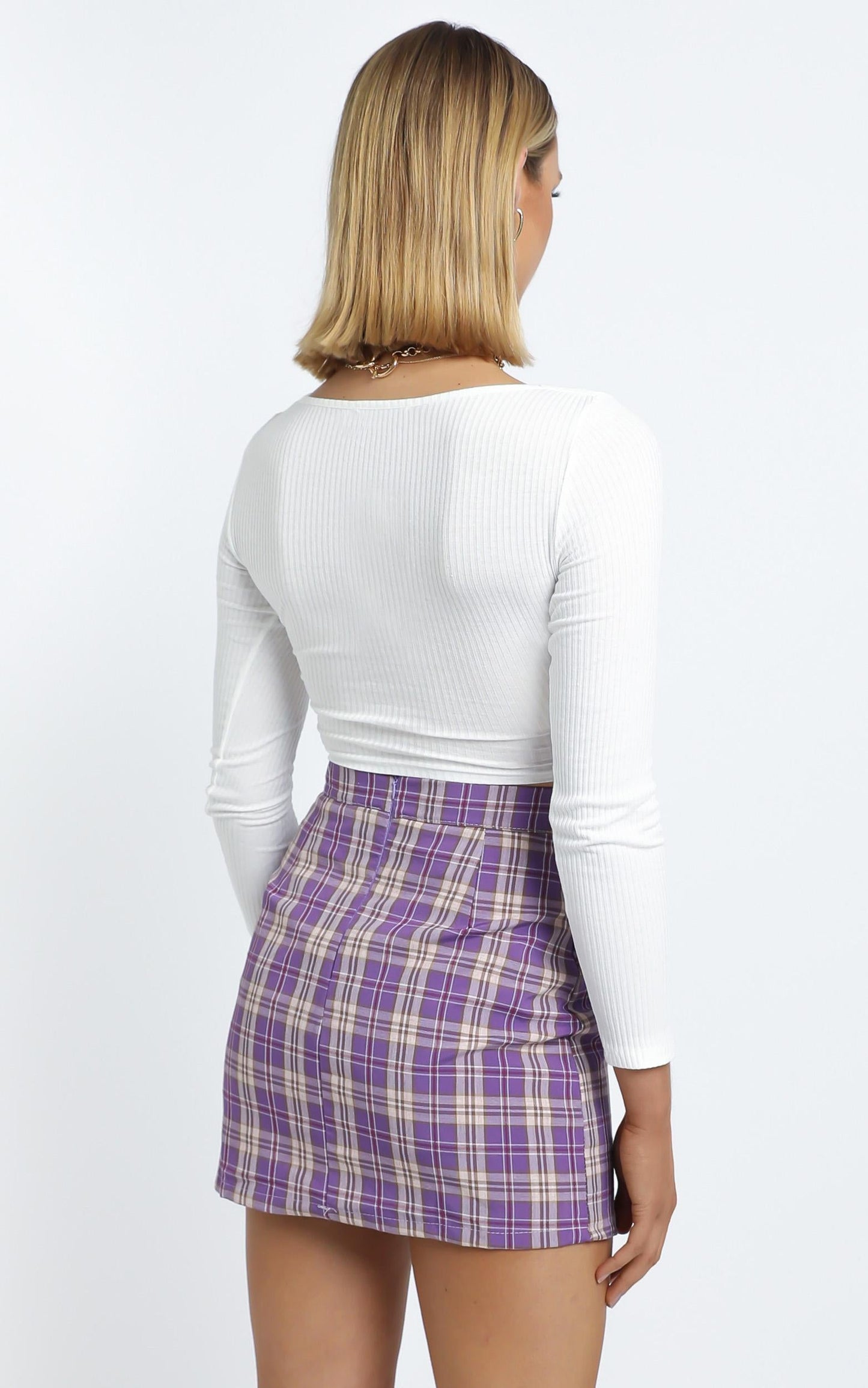Gem Top in White