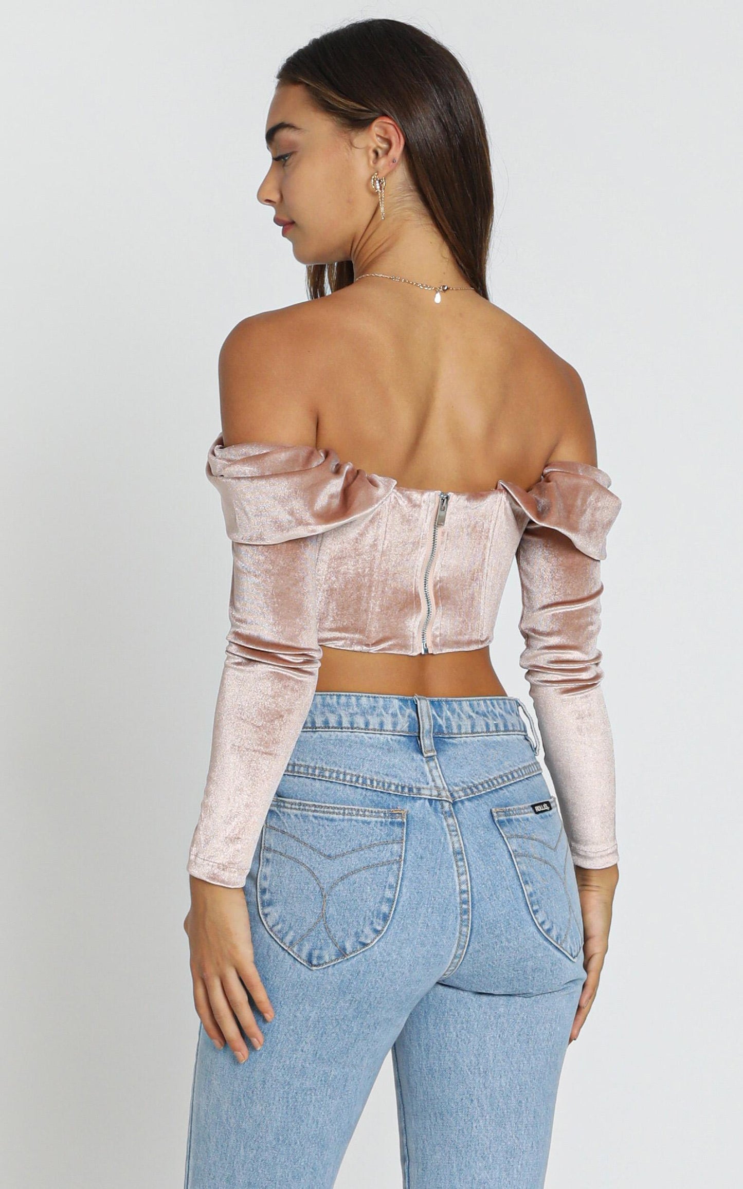 Generations Top in Blush Velvet