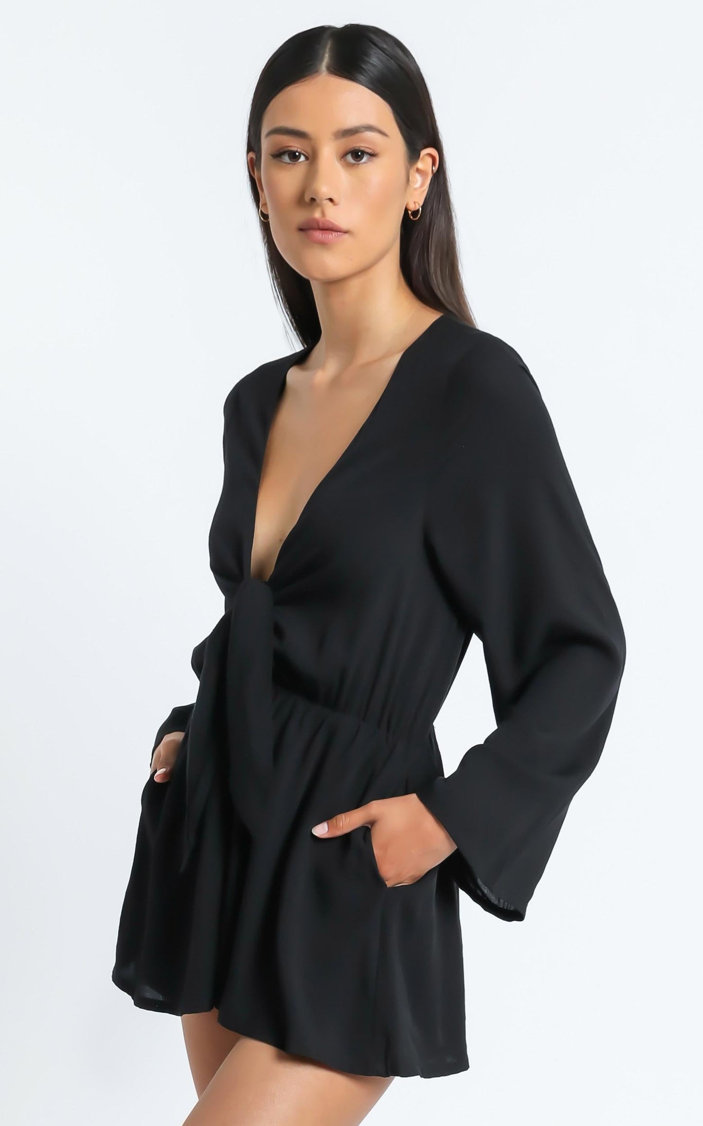 Genesis Playsuit in Black