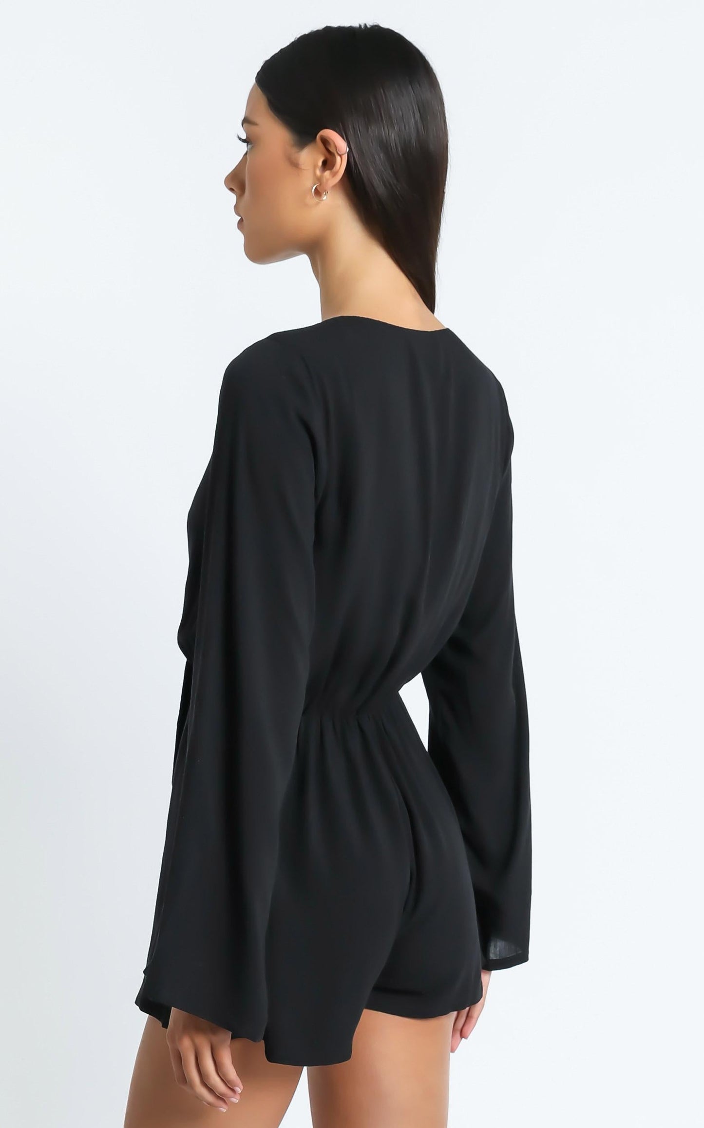 Genesis Playsuit in Black
