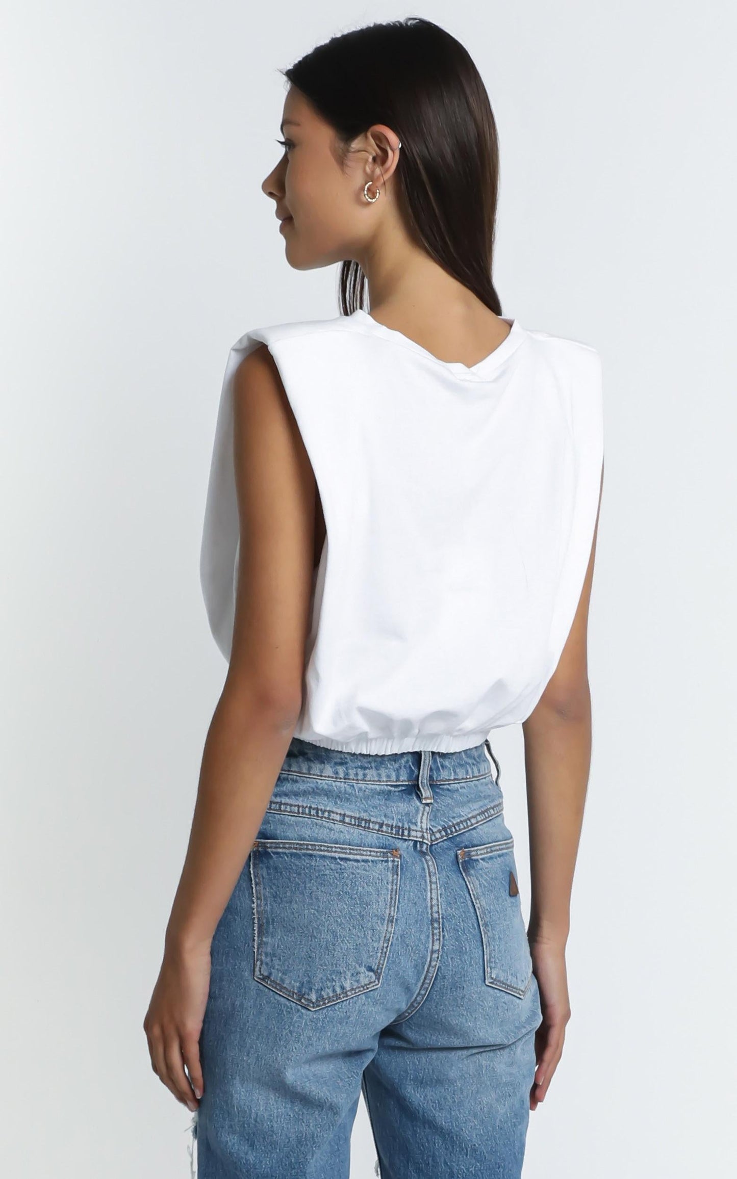 Geneva Top in White