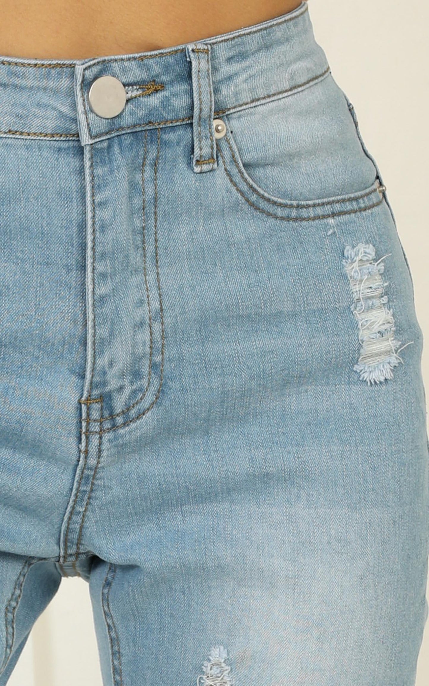Georgia Jeans in Mid Wash Denim